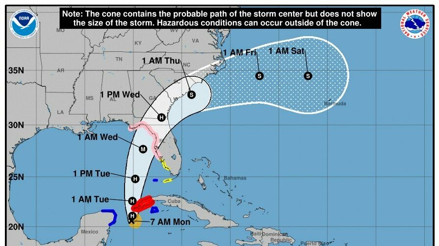 Tropical Storm Idalia is forecast to become a major hurricane before it hits Florida Tropical Storm Idalia is forecast to become a major hurricane before it hits Florida