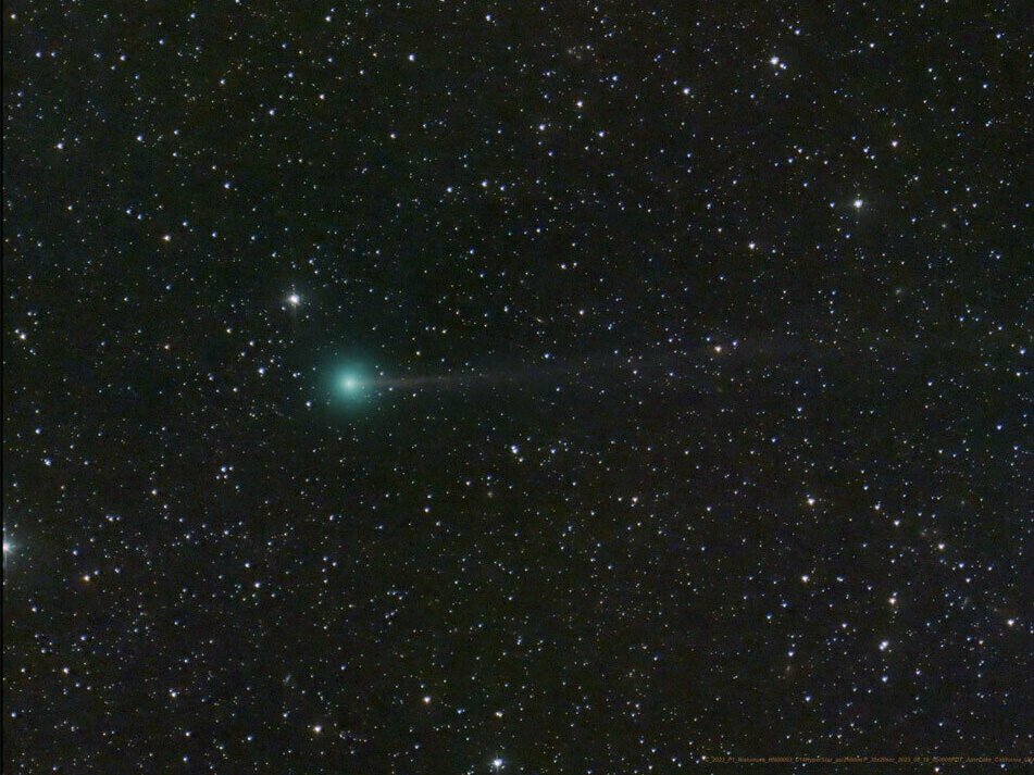 How to see a newly discovered green comet this week, before it vanishes for 400 years