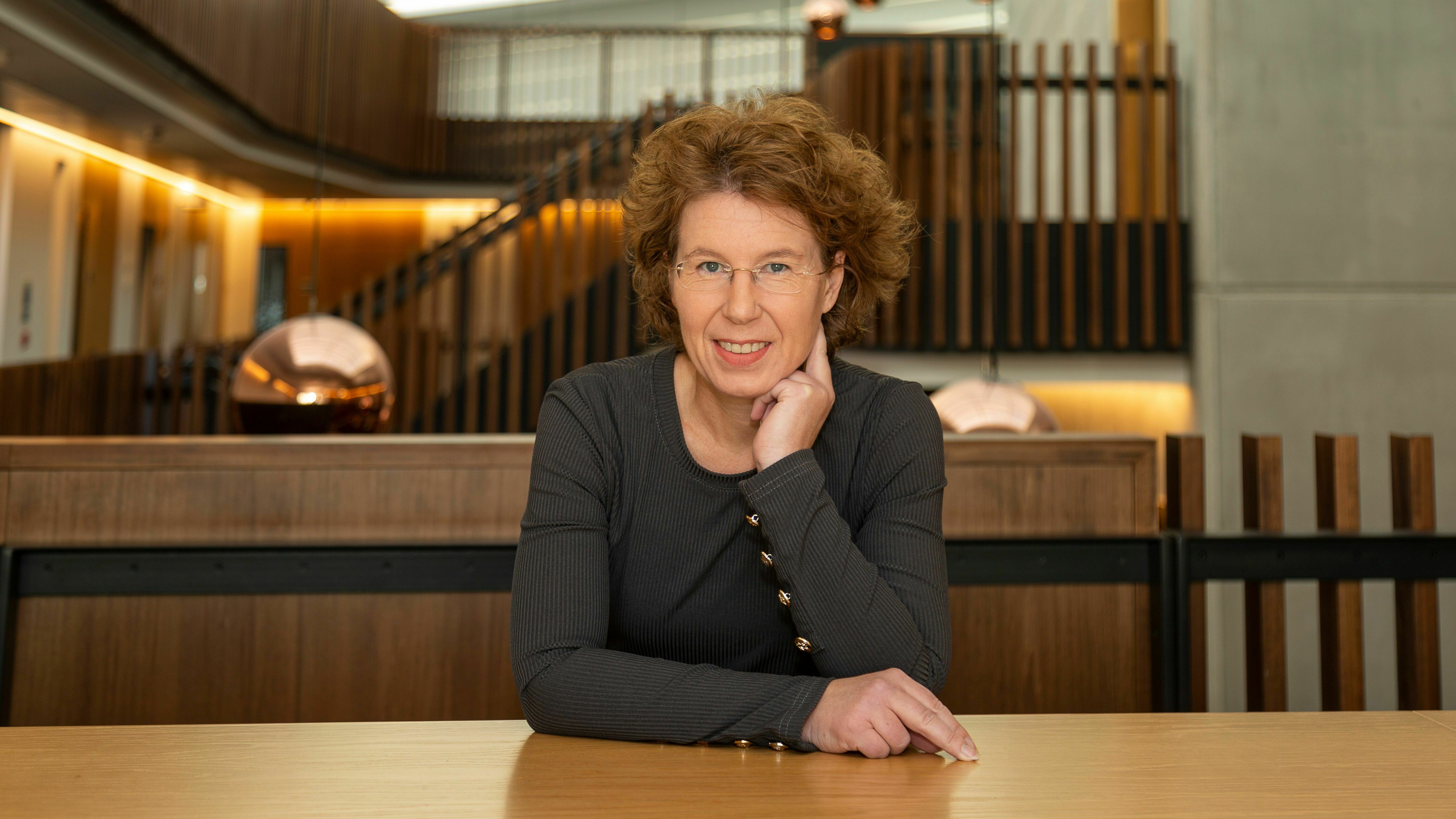 Theoretical physicist and YouTuber Sabine Hossenfelder, shown in a photo taken in December at the University of Oxford in England, turned to YouTube "to keep my sanity" during the dark days of the pandemic.