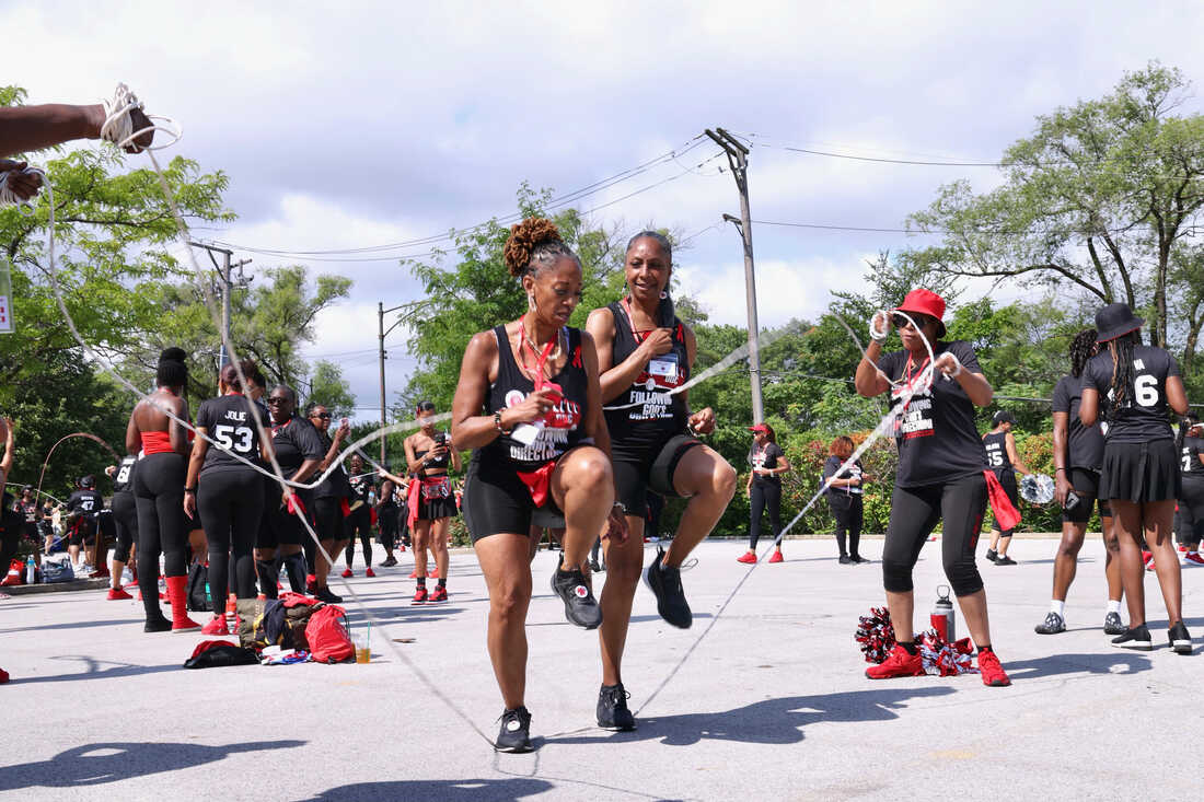 Jump Rope Brings Women Together In The 40+ Double Dutch Club : NPR