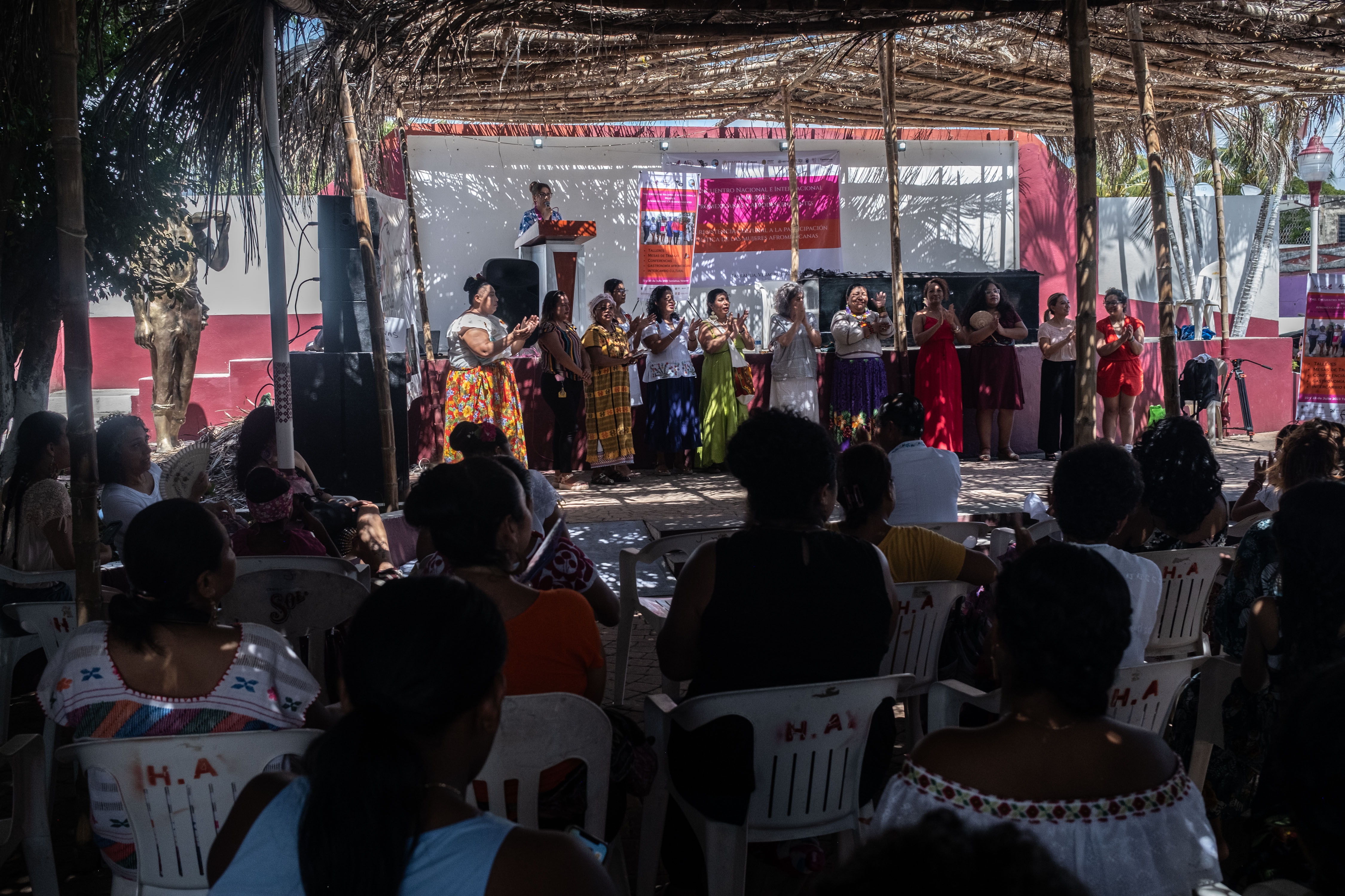 Women of the Sea: Afro-descendants honor their heritage in Mexico 3 Inauguration of the seventh national and international meeting of Afro-Mexican and Afro-descendant women at the Fisherman's Plaza on July 22.