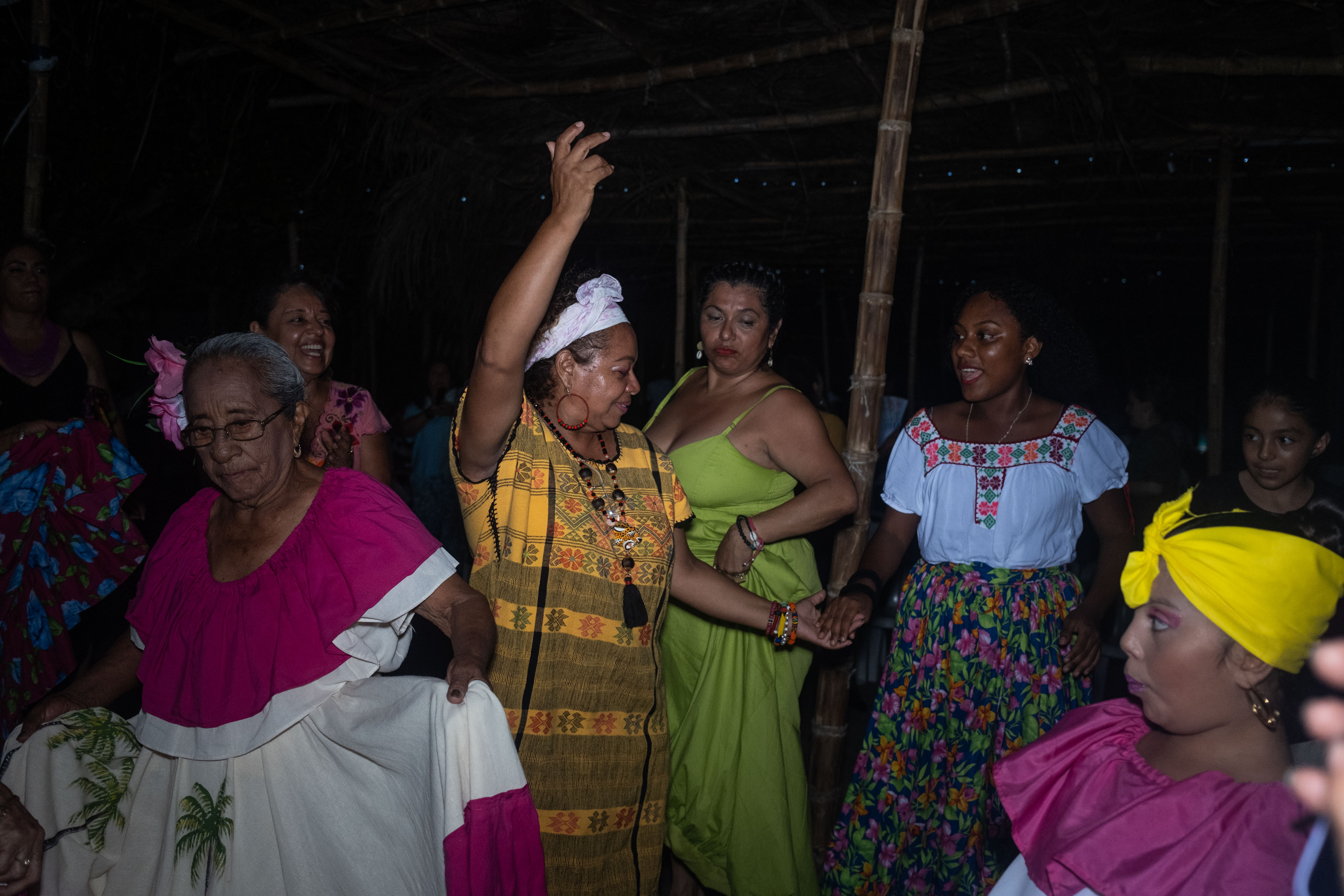Women of the Sea: Afro-descendants honor their heritage in Mexico 5 Women at the gathering celebrate with a dance of the devils during at the fisherman's square on July 22.
