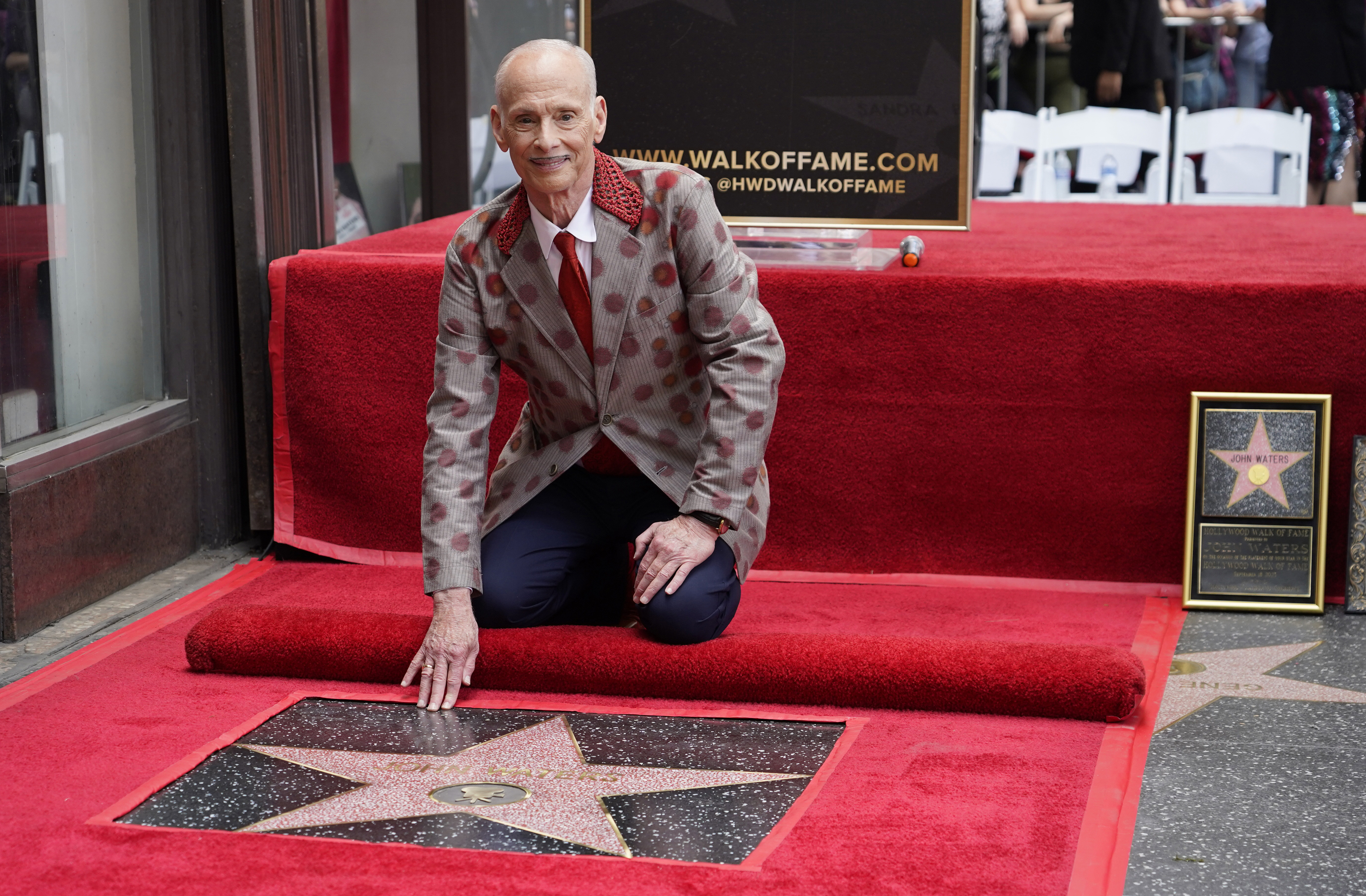 5551px x 3641px - Filth elder' John Waters gets a Hollywood star â€” and an exhibition, too :  NPR