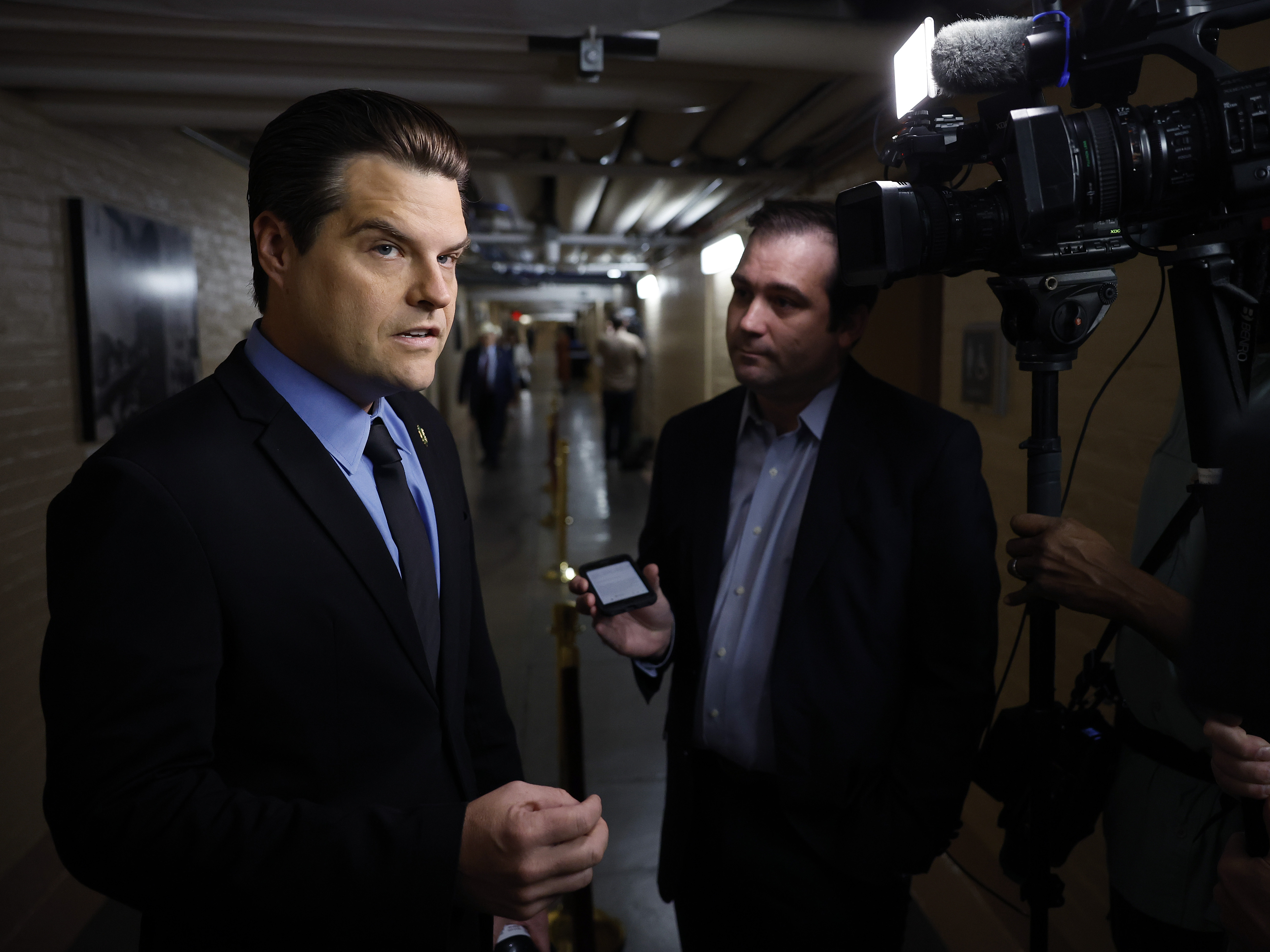 Rep. Matt Gaetz, R-Fla., and other members of the right-wing House Freedom Caucus could force a federal government shutdown Oct. 1. The National Institutes of Health and the Centers for Disease Control and prevention would be affected. (Getty Images)