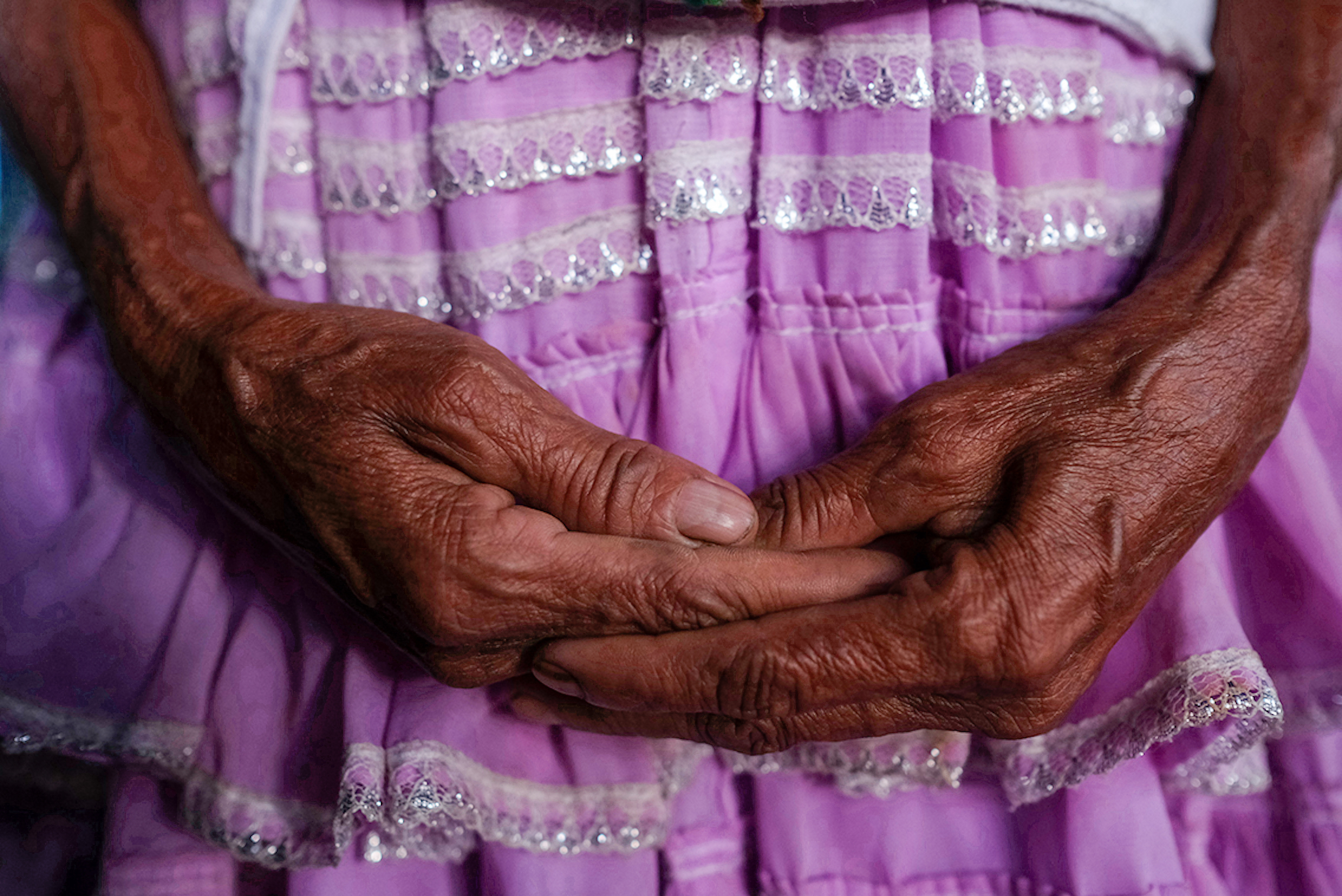 These Indigenous Mexican women are reclaiming their power through ancestral practices 3 The hands of Francisca, a Mixteco midwife from Rio Iguapa, in the Montaña region of the Mexican state of Guerrero.