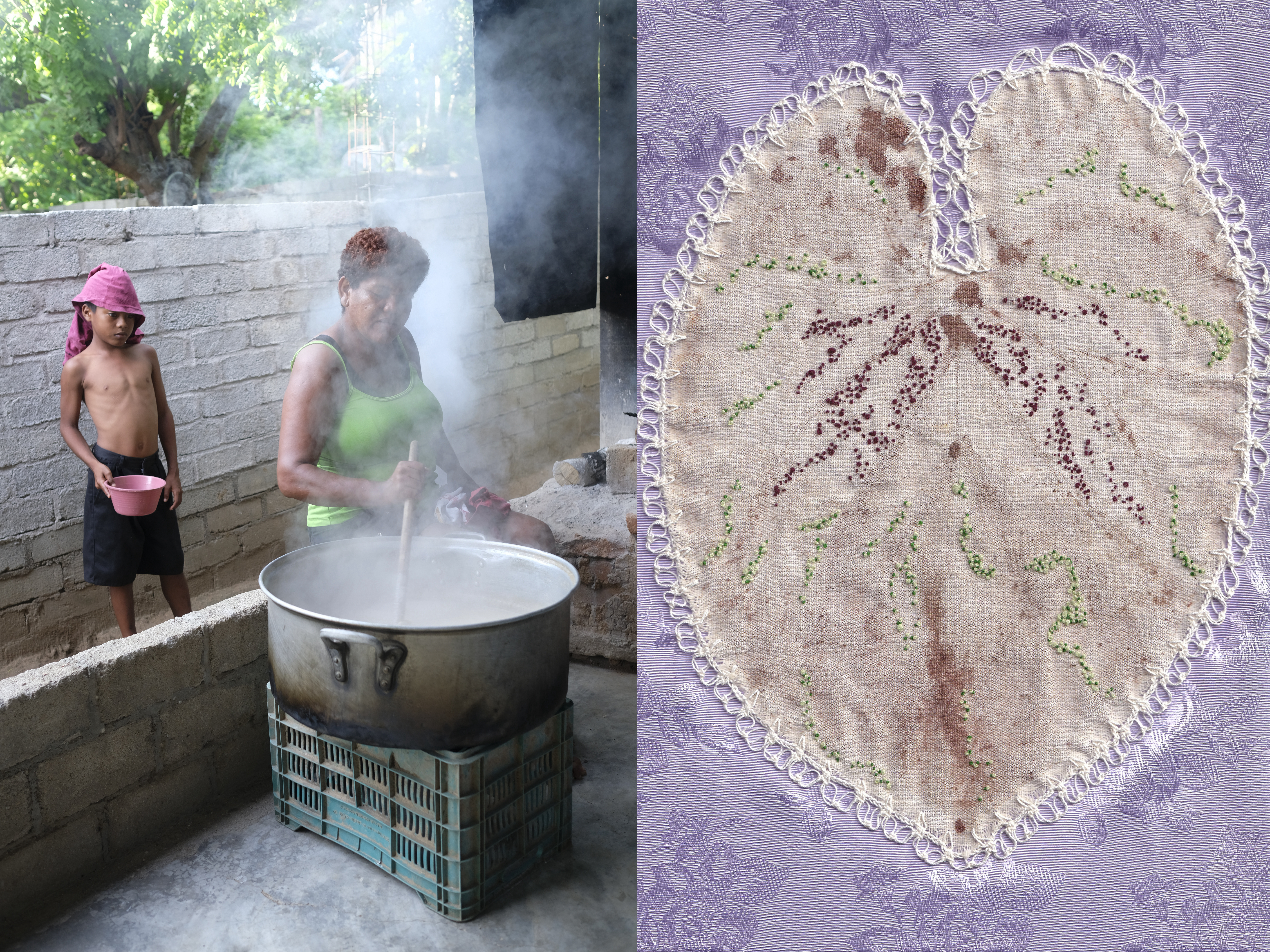 These Indigenous Mexican women are reclaiming their power through ancestral practices 16 Emma (left), who possesses great knowledge of plants along with many of the women along the Costa Chica regions of Guerrero and Oaxaca, uses the Hoja Santa leaves (right) as healing pads for her grandchildren when they have a cold. The leaves are heated in the stove and placed with ointments on a patient's chest or back.
