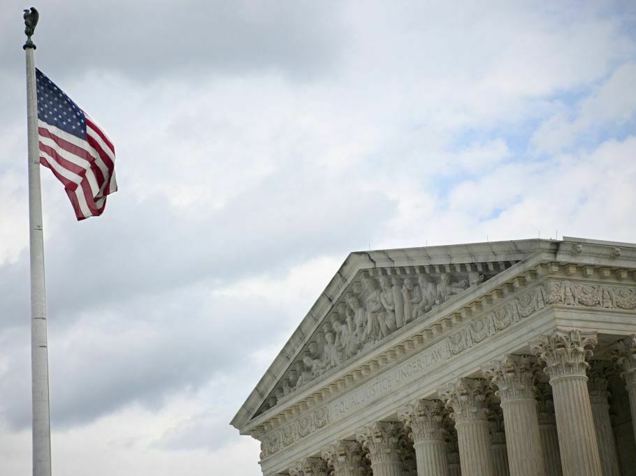 The U.S. Supreme Court considers a redistricting case from South Carolina. (AFP via Getty Images)