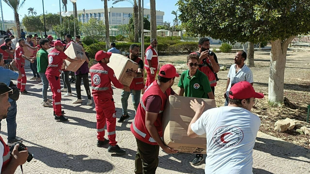 Humanitarian aid expected to begin flowing to Gaza as food stores