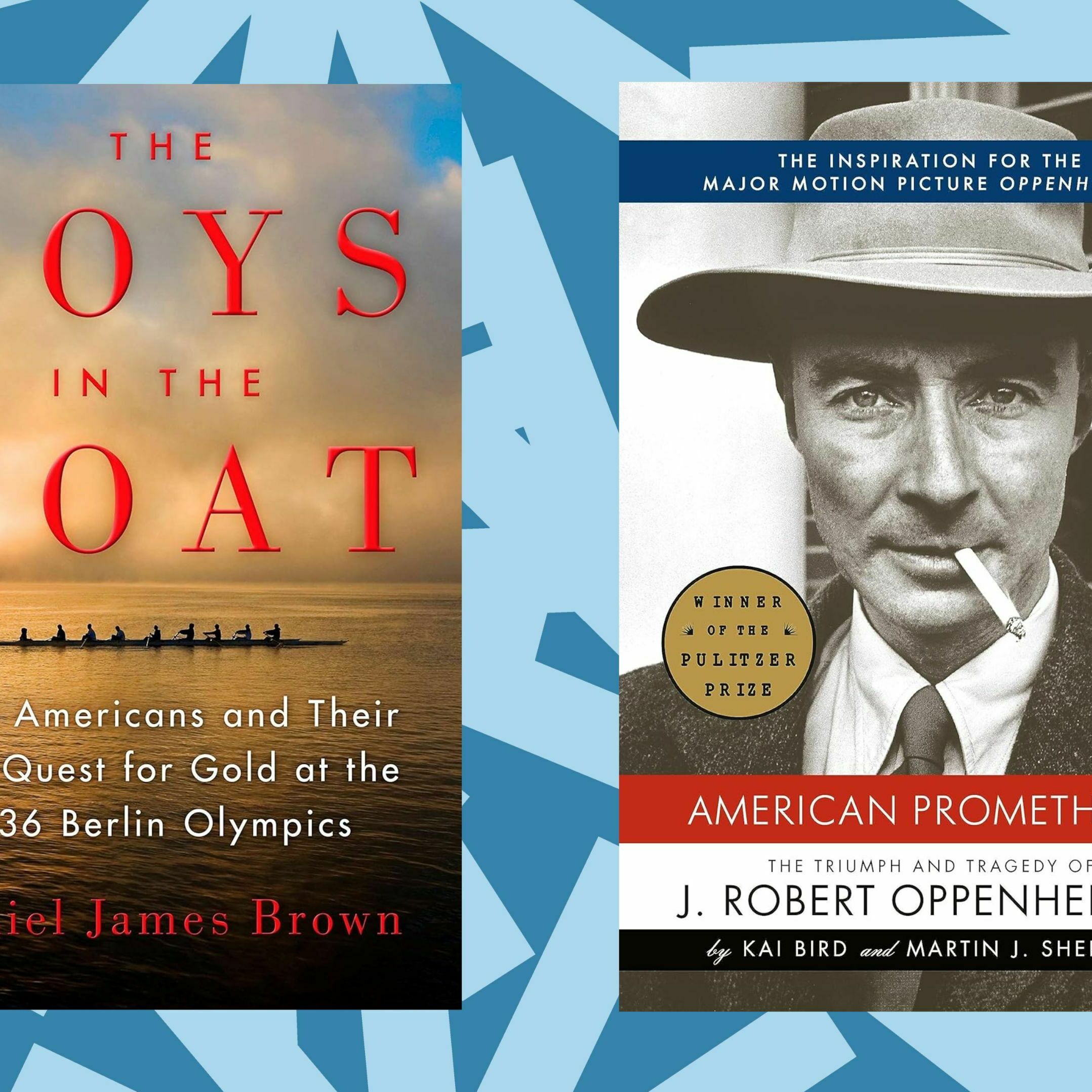 Books about Olympic rowers and J. Robert Oppenheimer re-examine American history