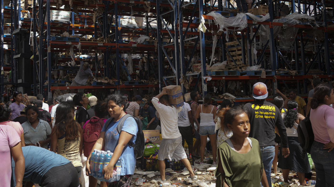 Hurricane Otis death toll reaches 39 as searchers comb through debris around Acapulco: NPR