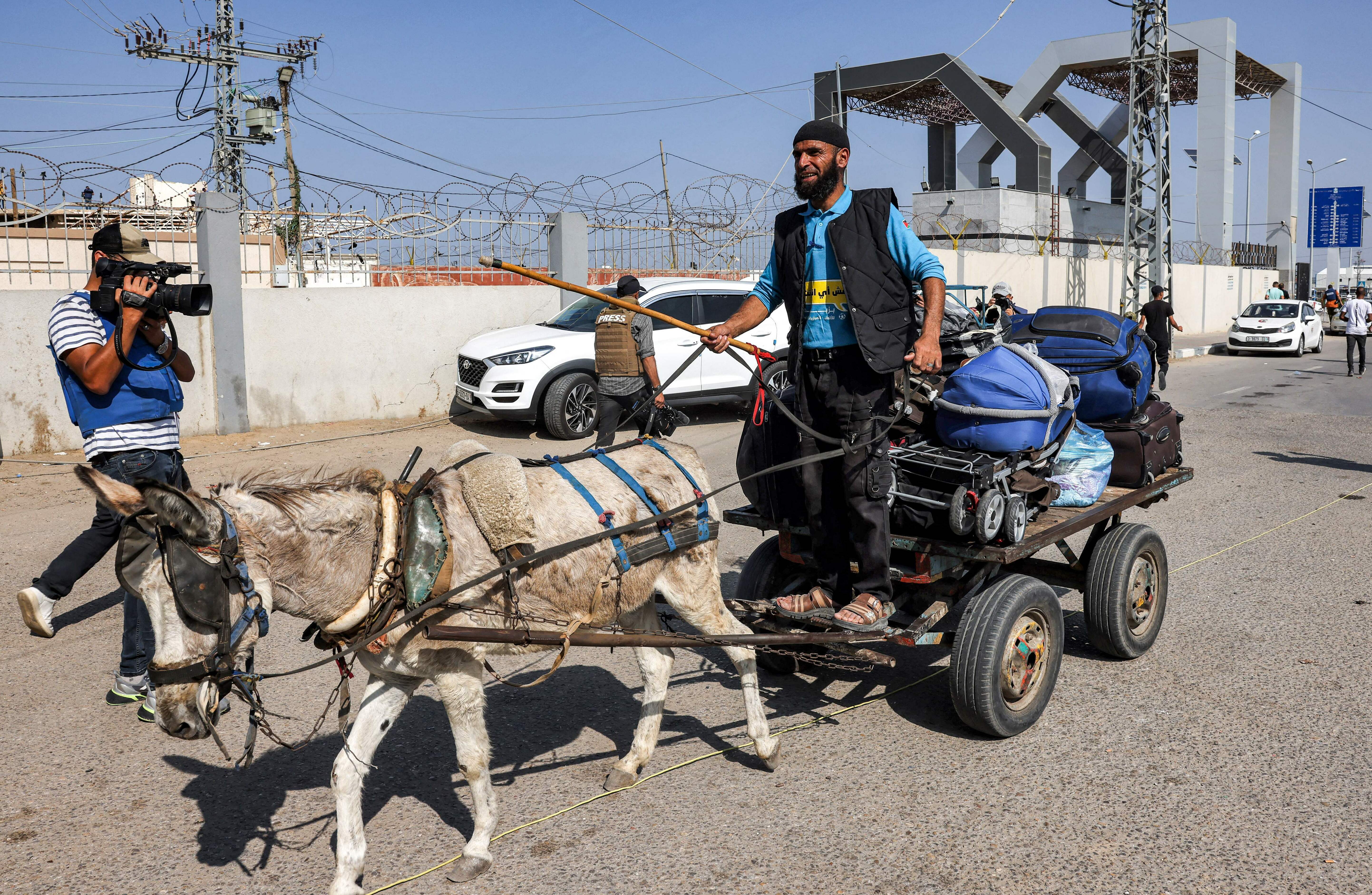 First Americans and other foreign nationals leave besieged Gaza | News ...