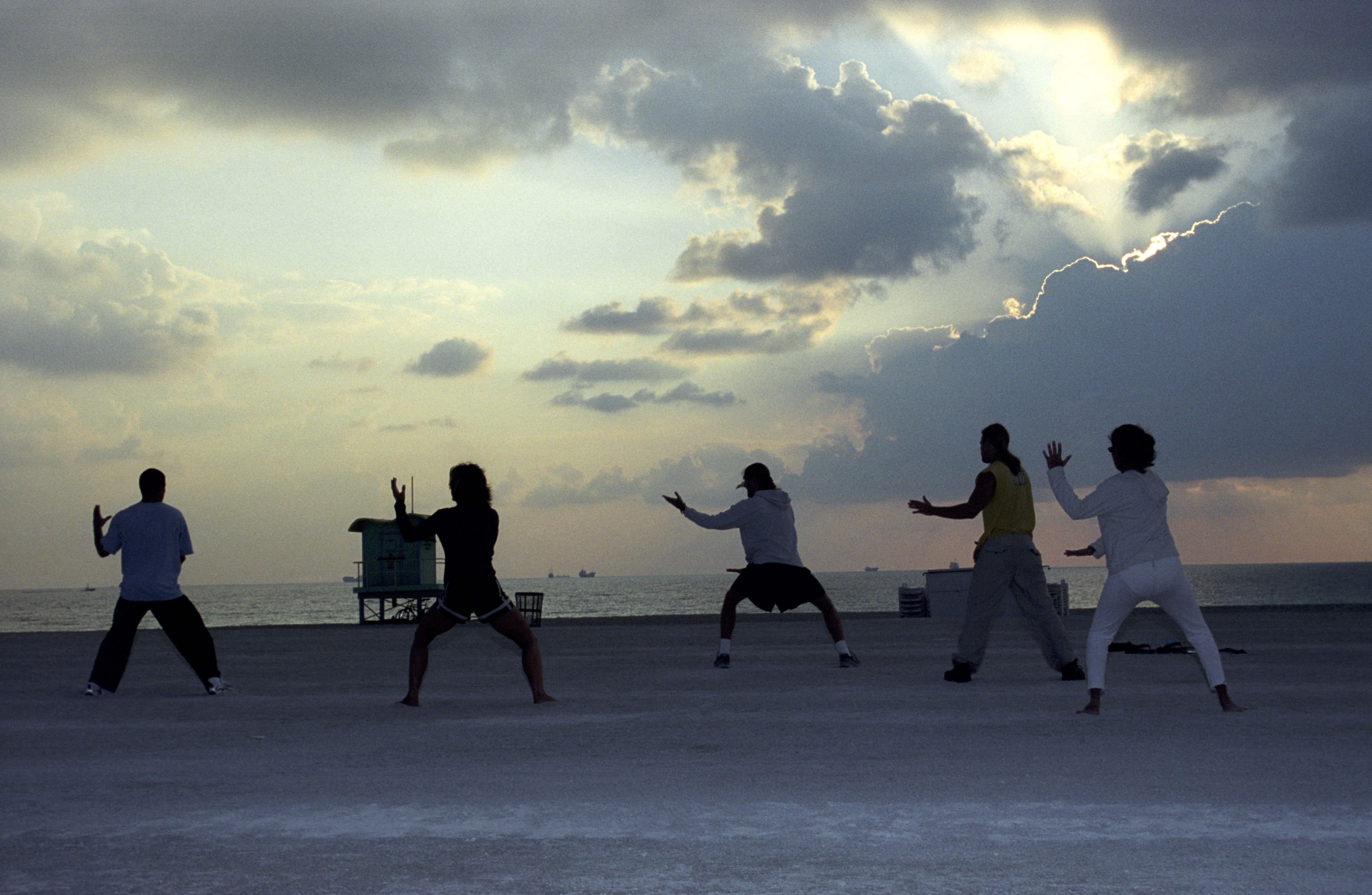 People who practice cognitively enhanced tai chi significantly improved their scores on memory tests. (Avalon via Getty Images)