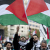 Zehntausende versammeln sich zu einem pro-palästinensischen Marsch in DC, um einen Waffenstillstand in Gaza zu fordern