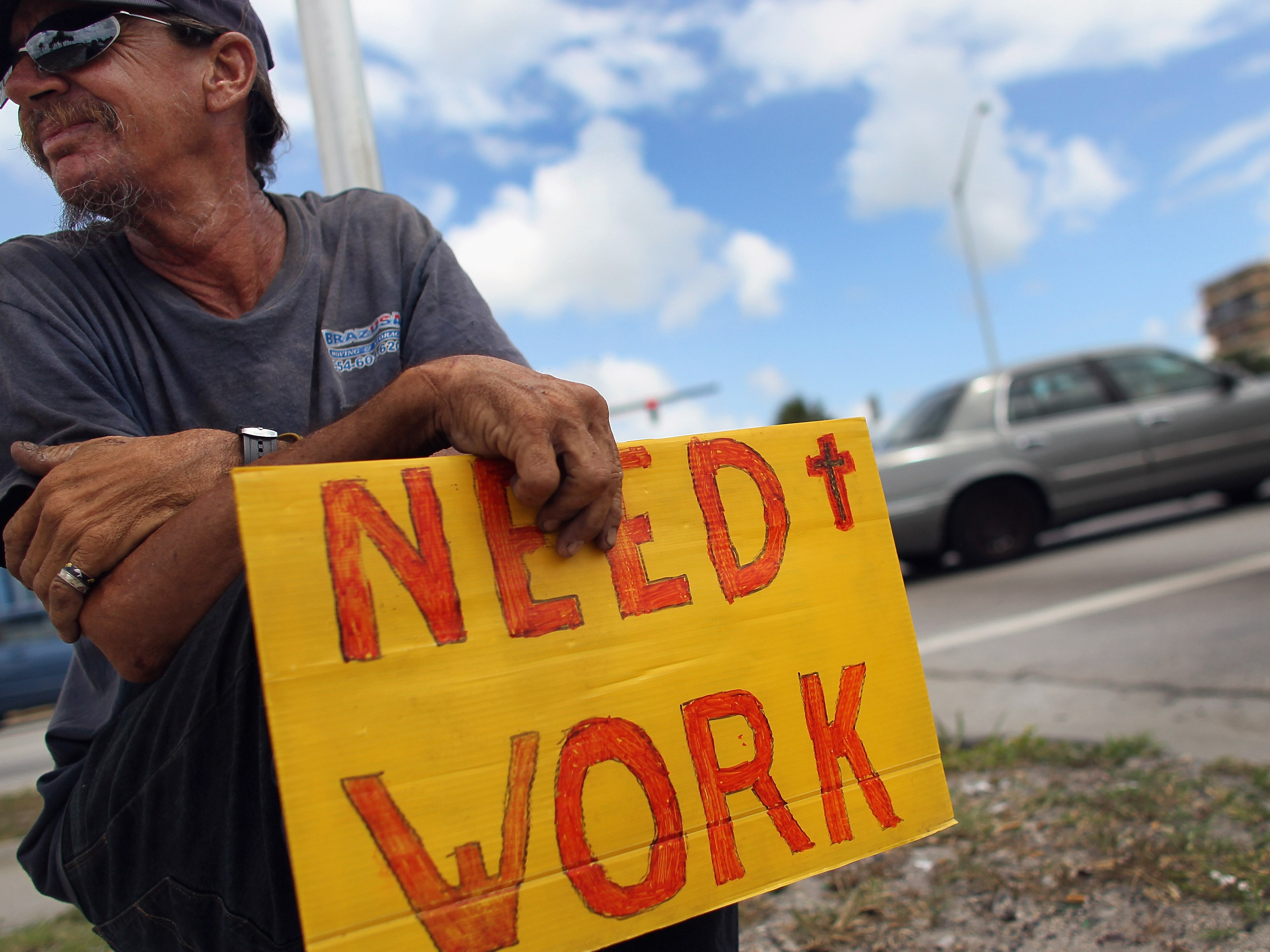 The unemployment rate jumped in October, but layoffs are still rare.
