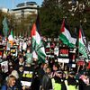 Marcha pro-palestina pidiendo un alto el fuego en Londres atrae a cientos de miles de personas