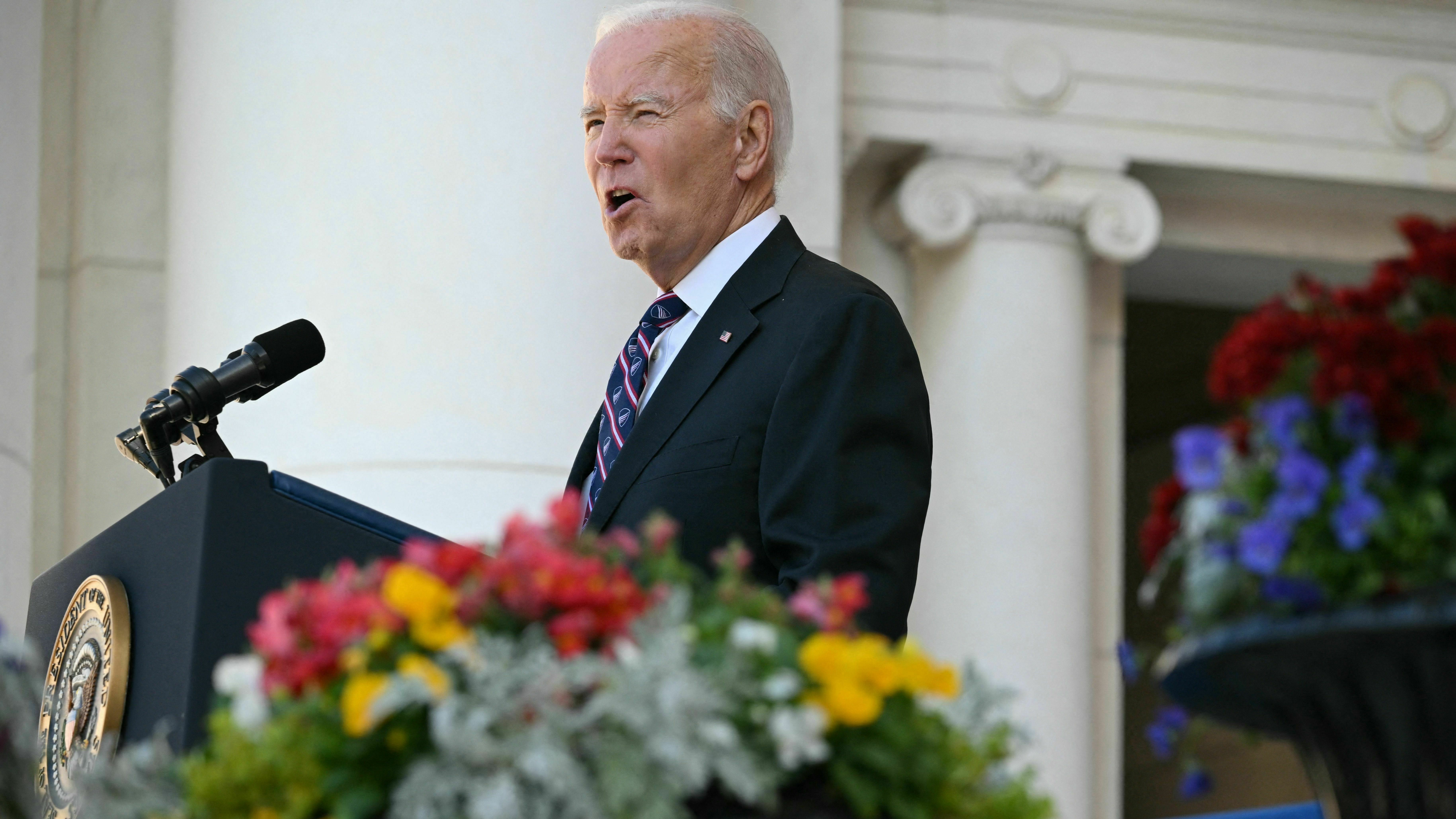 On Veterans Day, Biden commemorates the sacrifice made by soldiers and their families