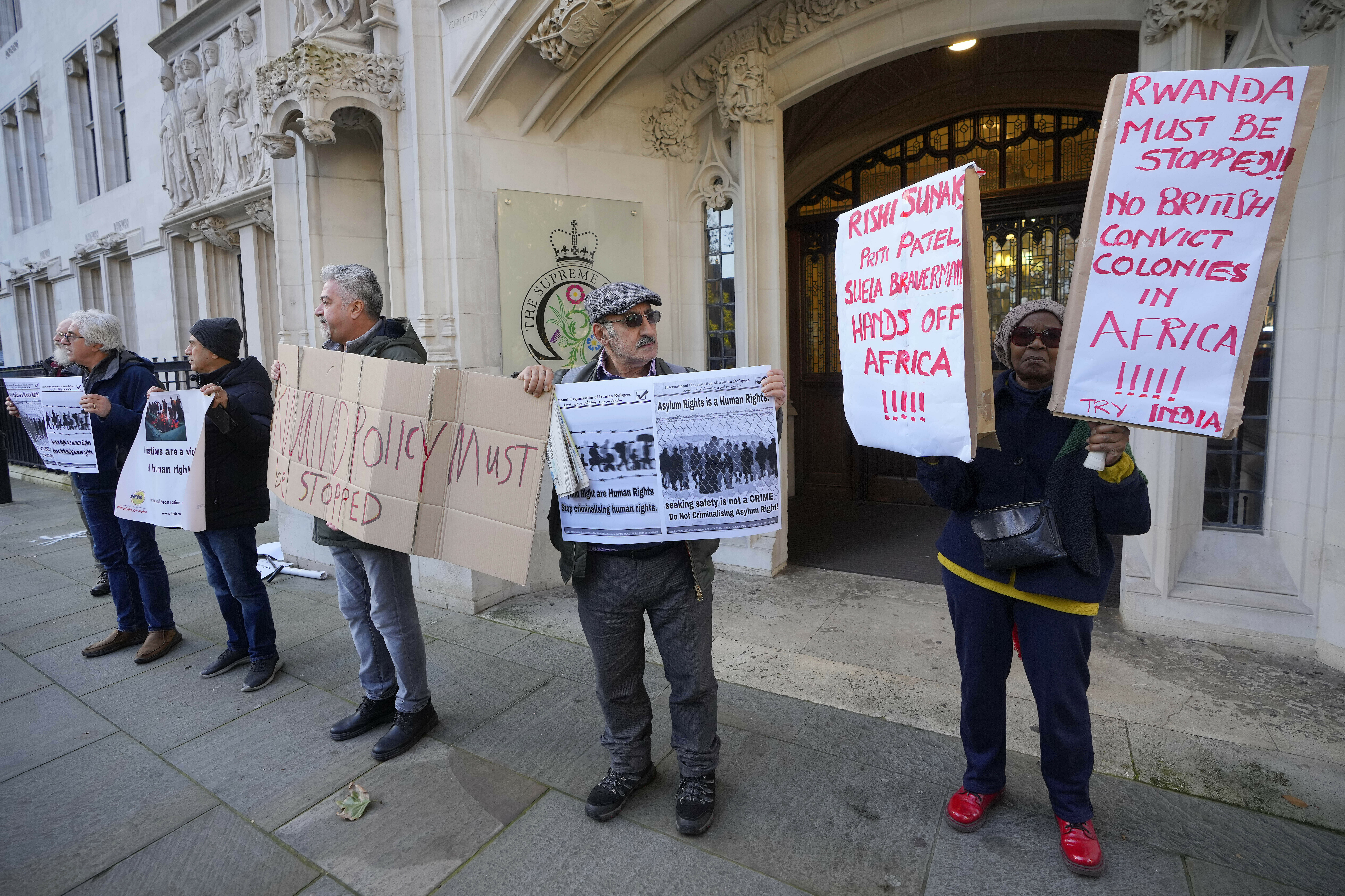 The U.K. Supreme Court has struck down a plan to send asylum-seekers to ...