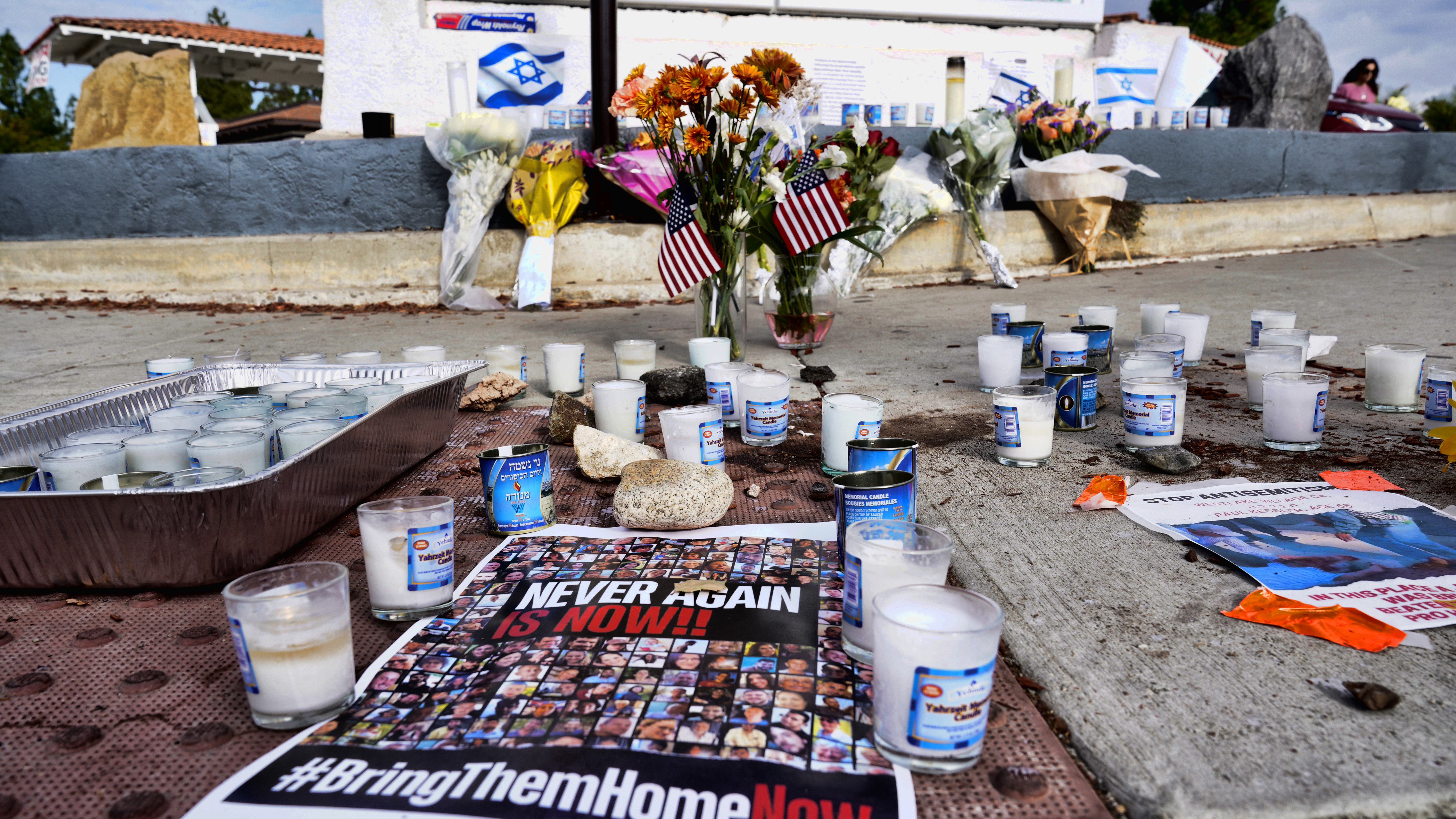 Suspect arrested in death of Jewish protestor in Southern California 