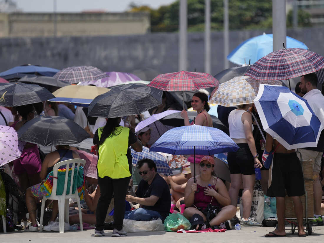 heat waves, taylor swift, brazil, climate change, climate, cop26, climate change, a fan died of heat at a taylor swift concert. it's a rising risk with climate change