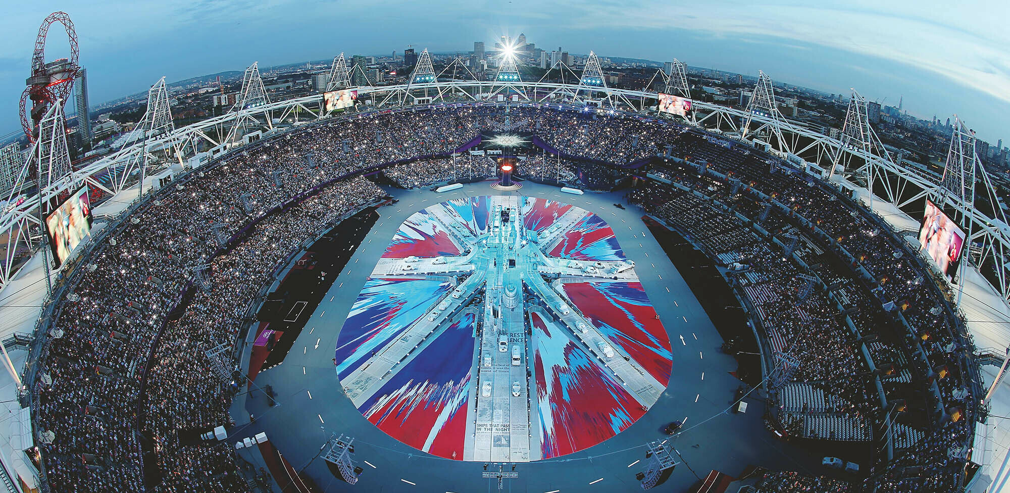 When stars are on stage, this designer makes it personal for each fan in the stadium 1 Devlin designed the closing ceremony for the 2012 Summer Olympics in London.