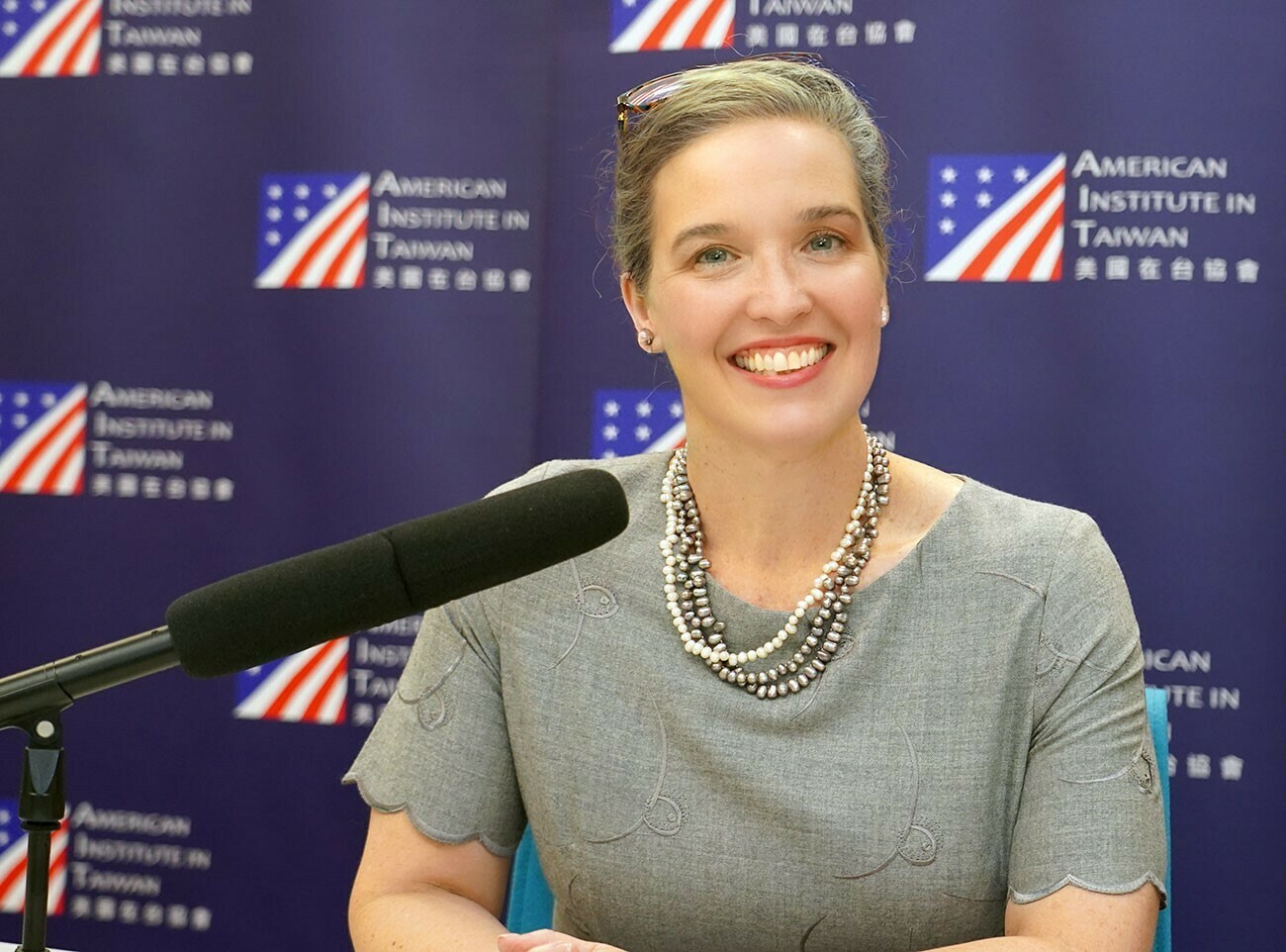 American Institute in Taiwan director Sandra Oudkirk. (American Institute in Taiwan)