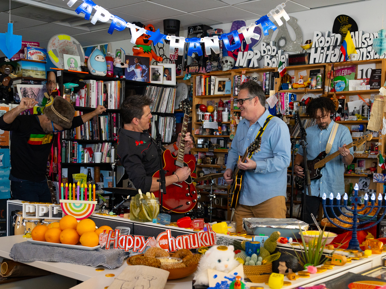 The LeeVees perform a Tiny Desk concert. (NPR)