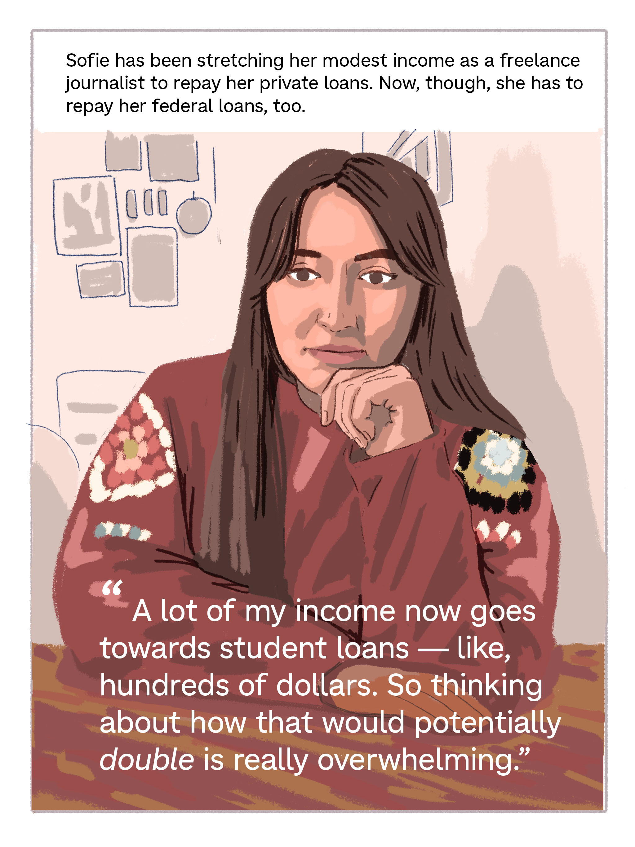 COMIC: The year of student loans 2 borrowers profiles ljohnsonsofie 2 custom 2e886bc8f38773d3ffe90e28b8f30d3e86e4122e