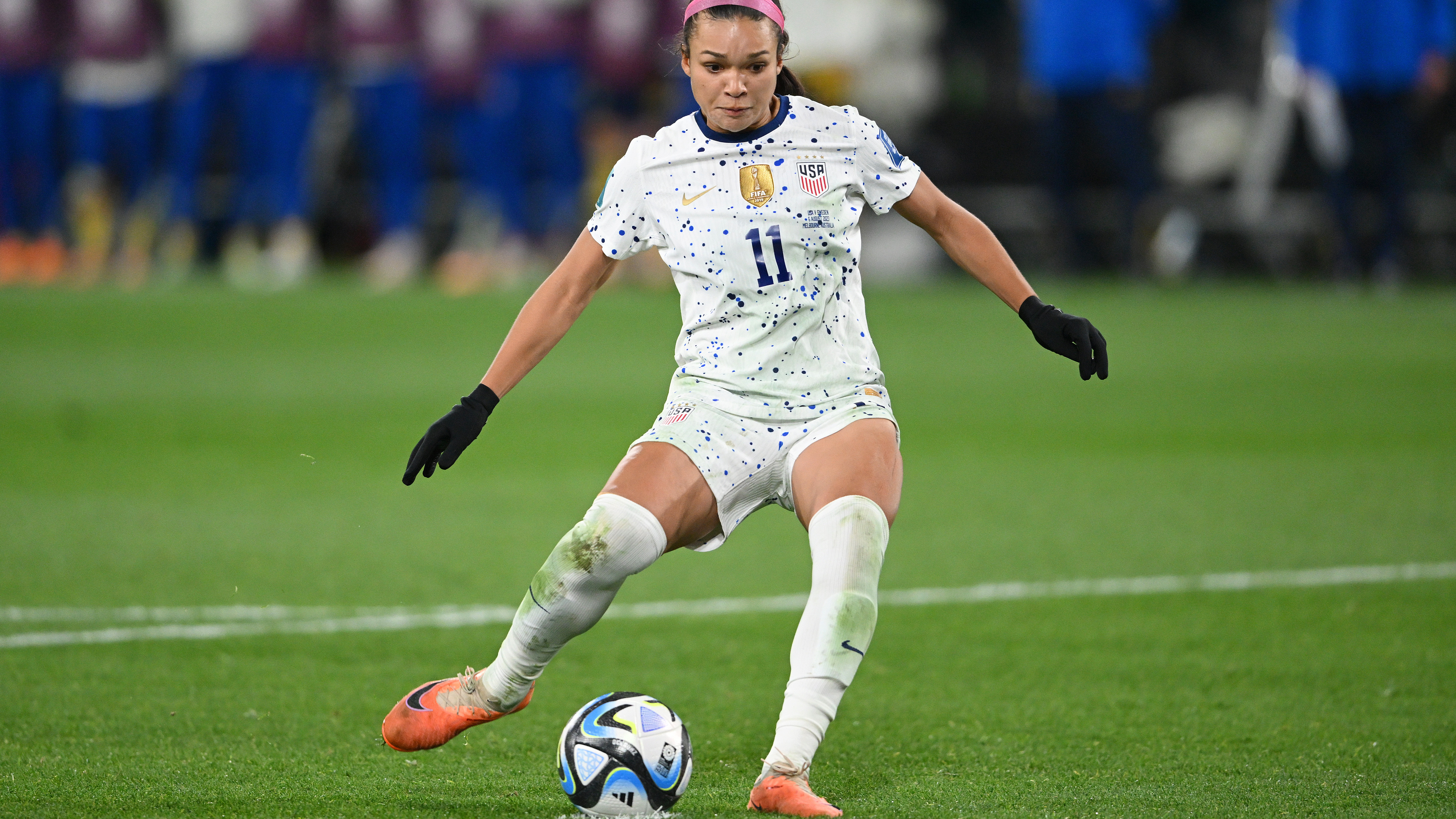 Sophia Smith of USA during the FIFA Women