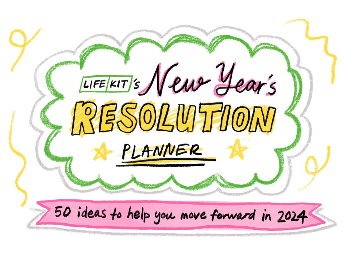 New Year's Resolution Planner 50 ways to change your life in 2024 NPR