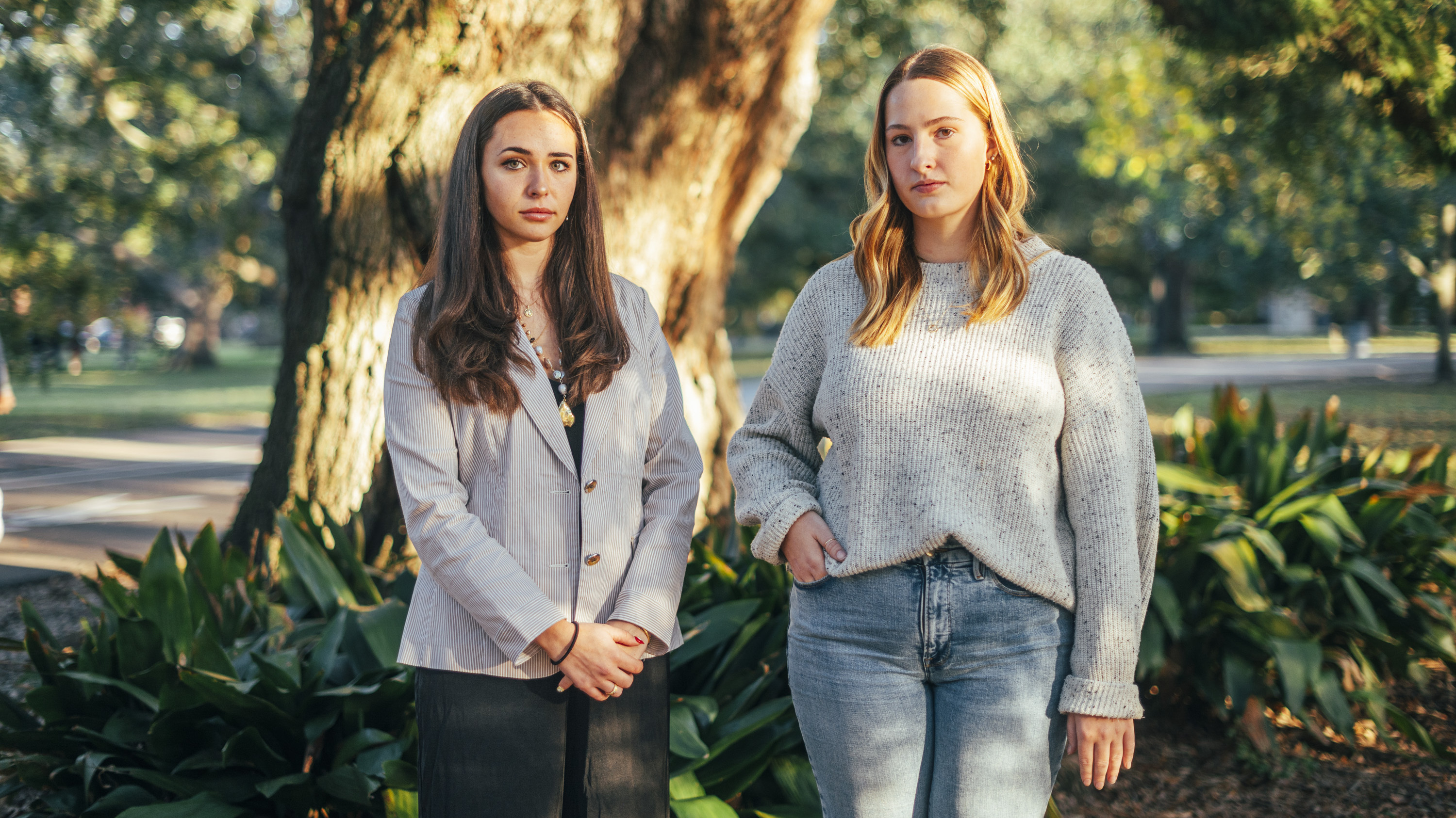 Students Hannah Levitan, left, and Lindsay Ruhl launched The Tulane Hullabaloo