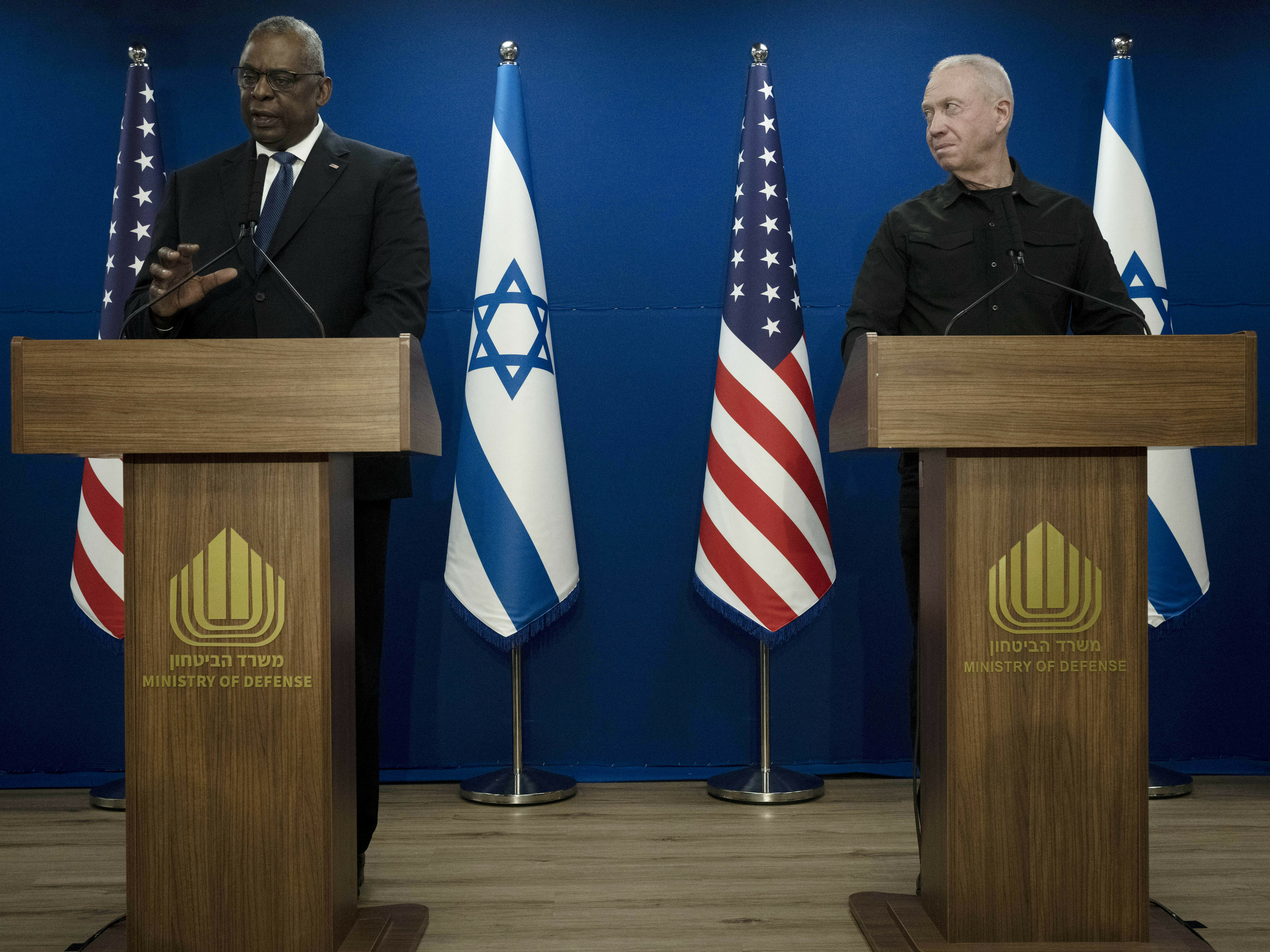 U.S. defense secretary presses Israel officials on protecting civilian lives in Gaza - Vimarsana News