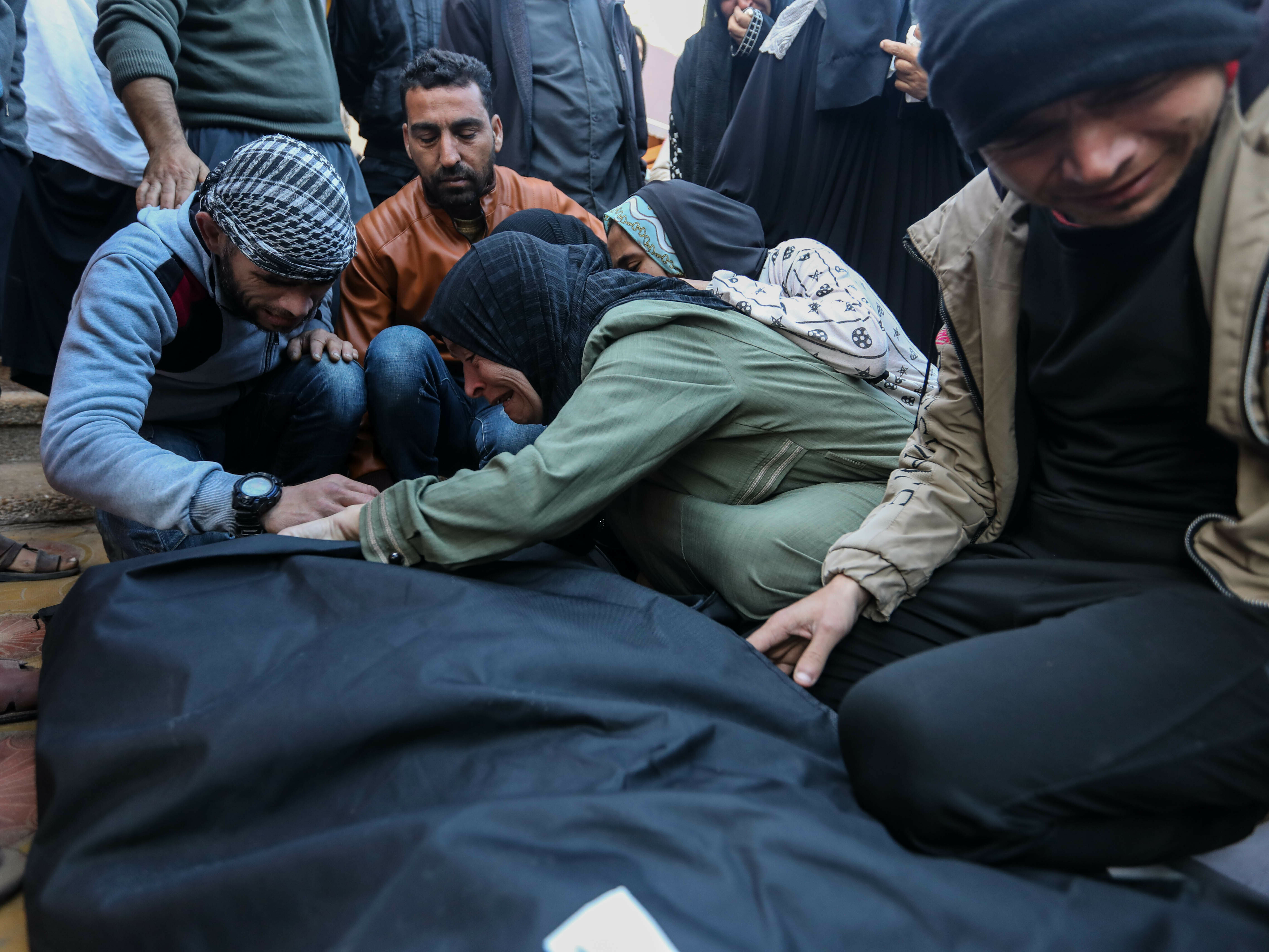 U.S. defense secretary presses Israeli officials on protecting civilian lives in Gaza