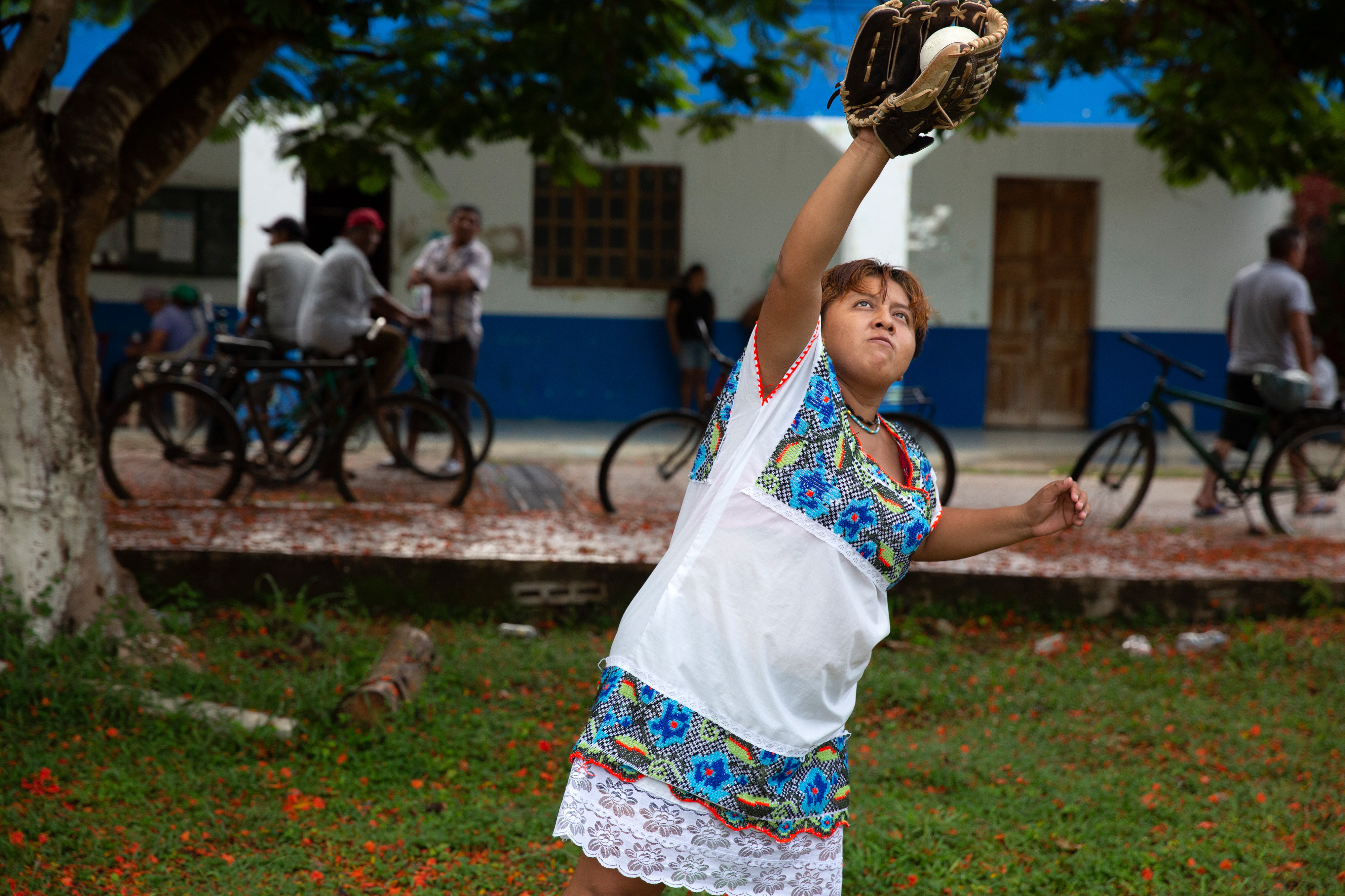 From glacier babies to a Barbie debate: 7 great global stories you might have missed 5 Damari Yasuri Balam Canul, 24, a player of The Amazonas of Yaxunah, catching the ball during practice at the local field in Yaxunah, Yucatán, Mexico on June 26, 2023.