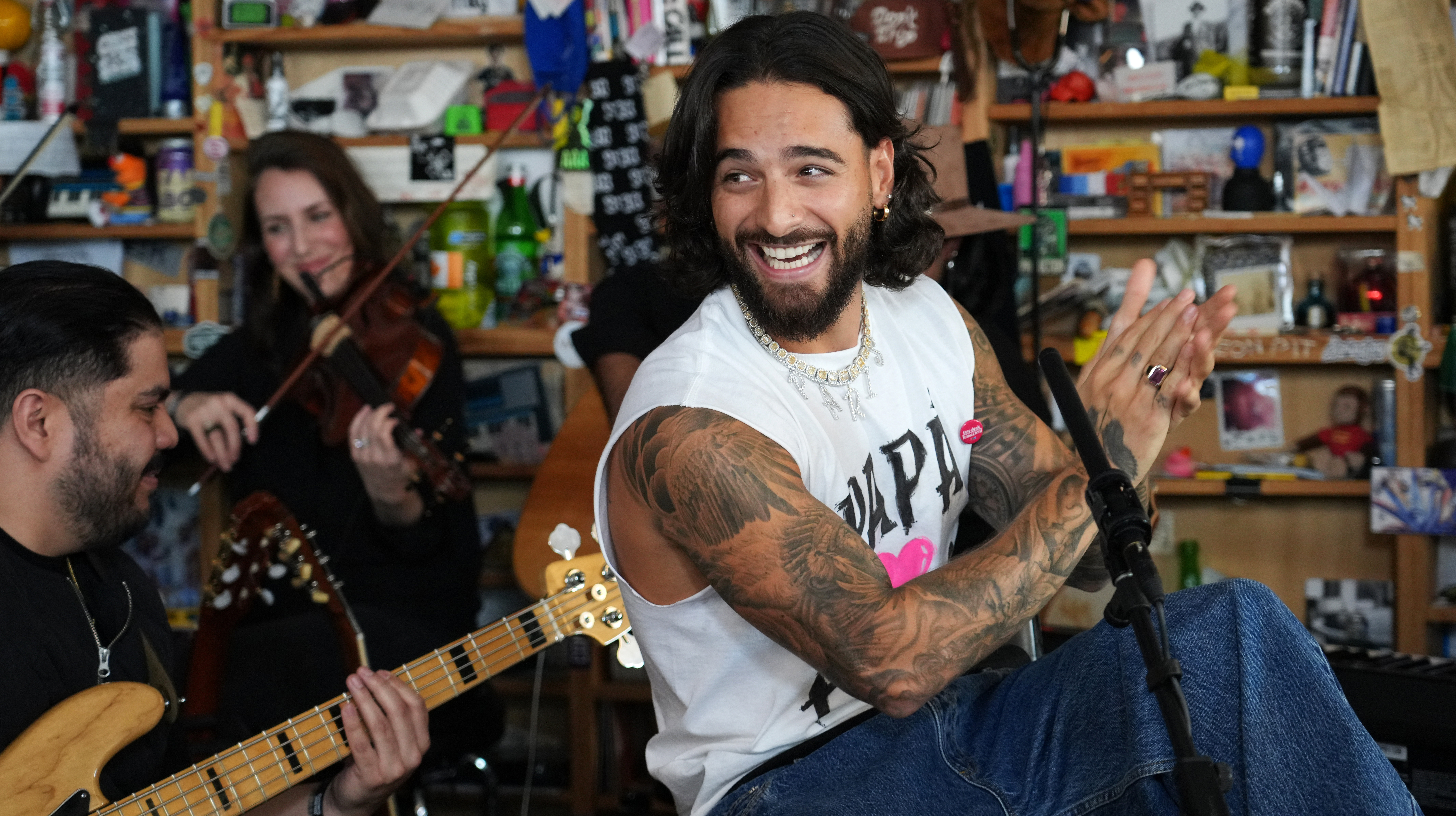 Want to know what it's like to photograph a Tiny Desk concert? 2 Watch the Maluma Tiny Desk concert here.
