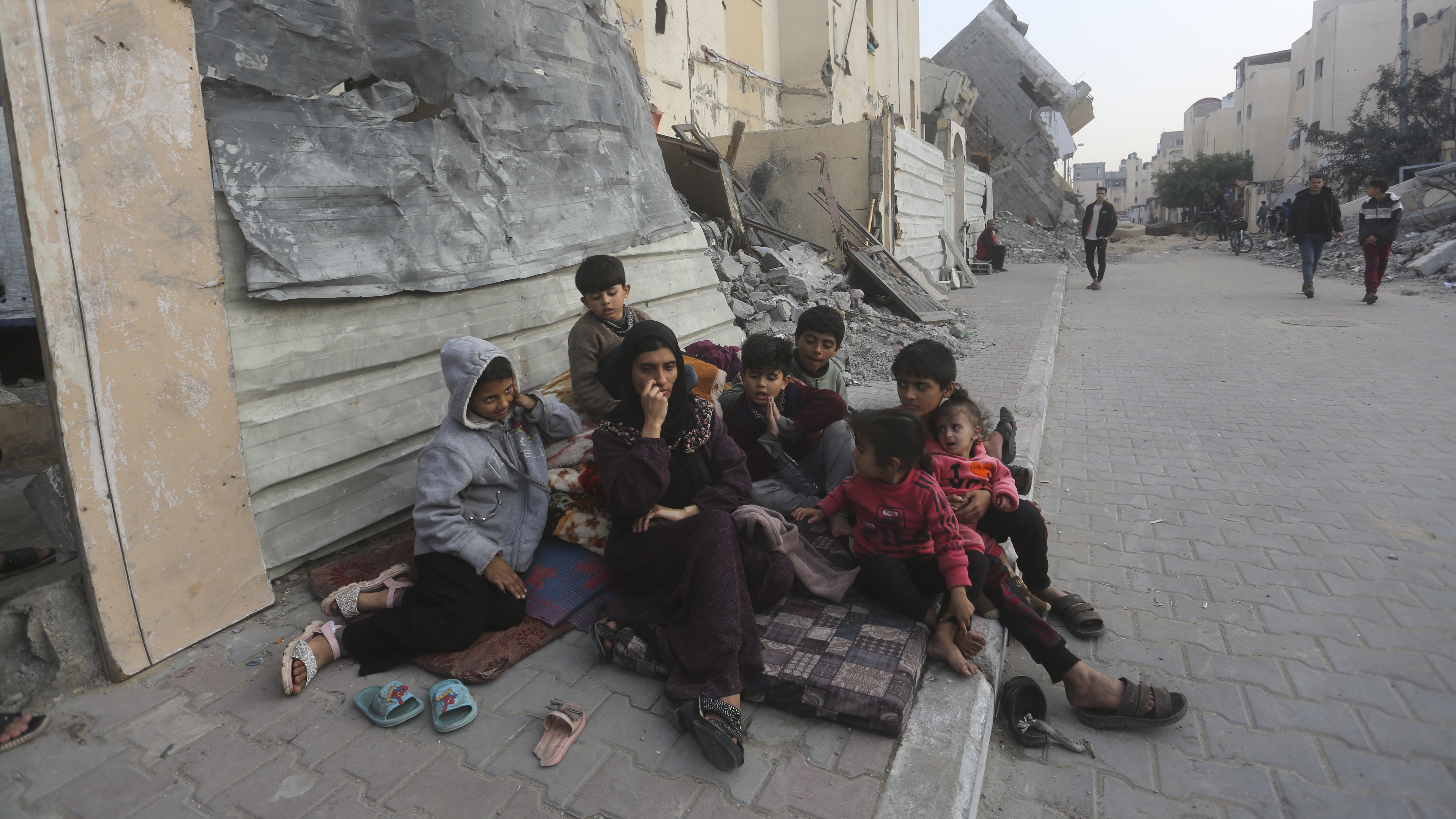 Israeli strikes across Gaza kill dozens of Palestinians, even in largely emptied north