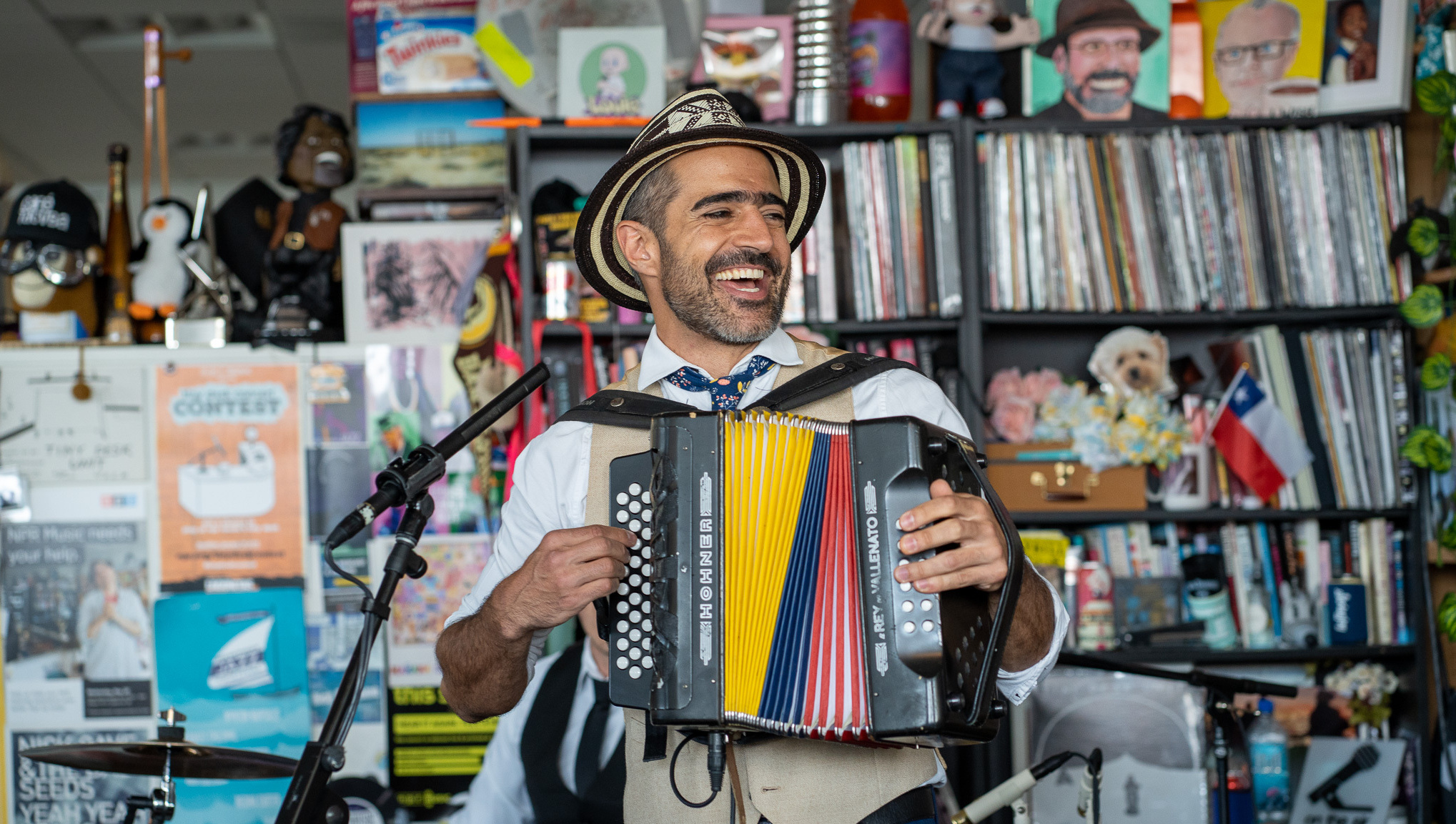 Want to know what it's like to photograph a Tiny Desk concert? 12 Watch the Gregorio Uribe Tiny Desk concert here.