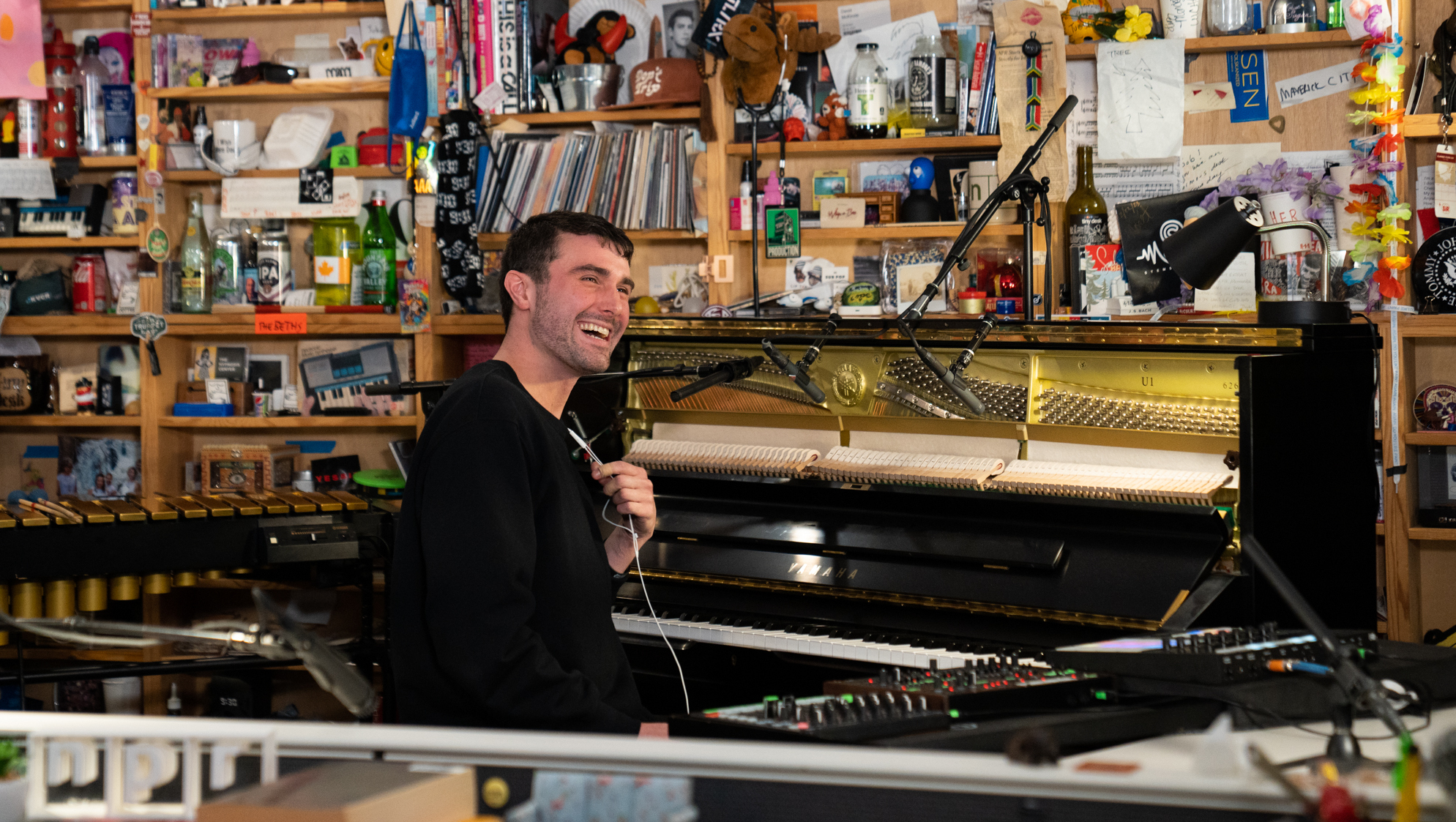 Want to know what it's like to photograph a Tiny Desk concert? 4 Watch the Fred again.. Tiny Desk concert here.