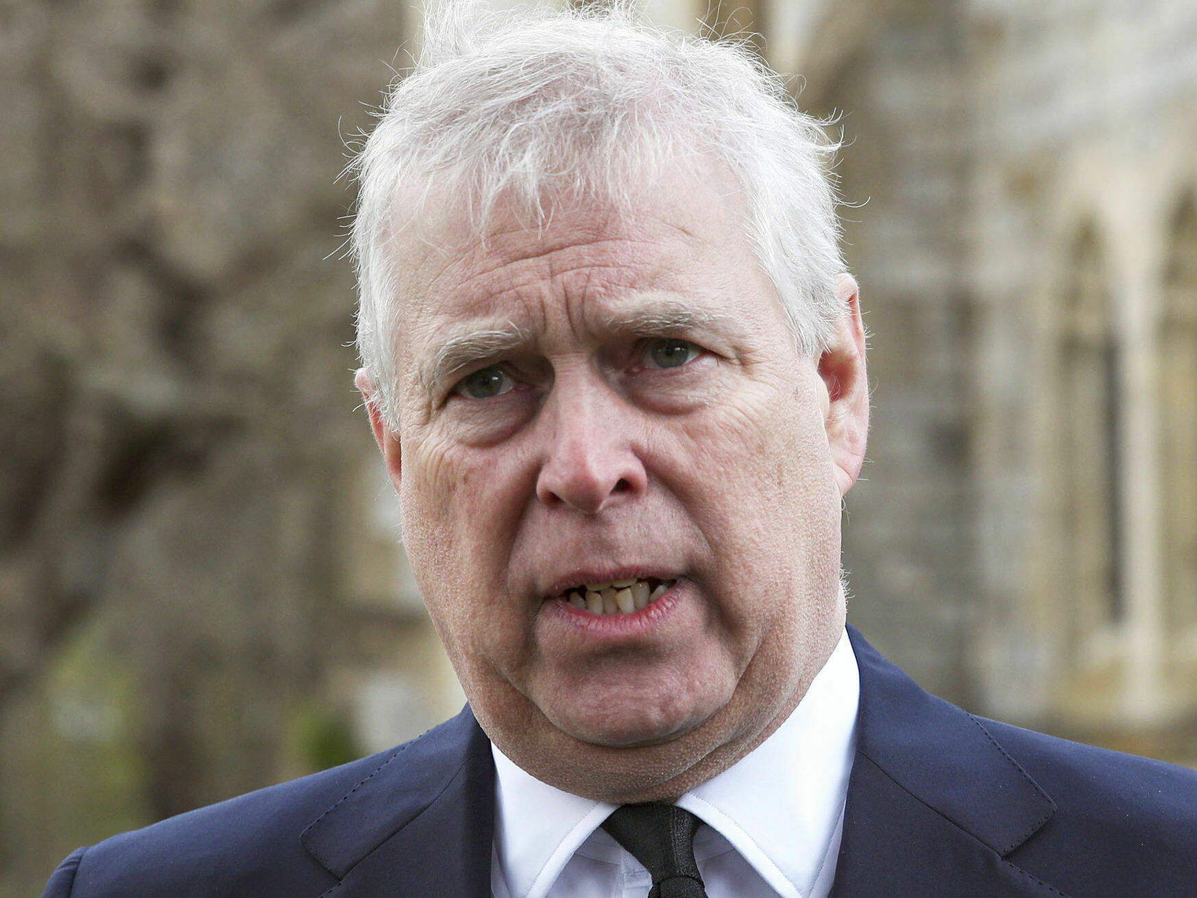 Britain's Prince Andrew, pictured in 2021, is listed as a close associate of Jeffry Epstein.