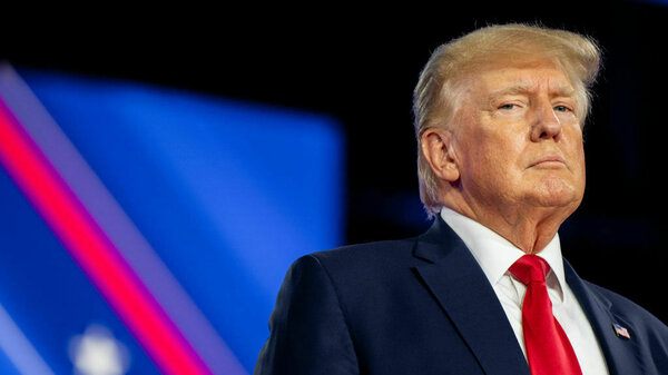 Former President Donald Trump. 