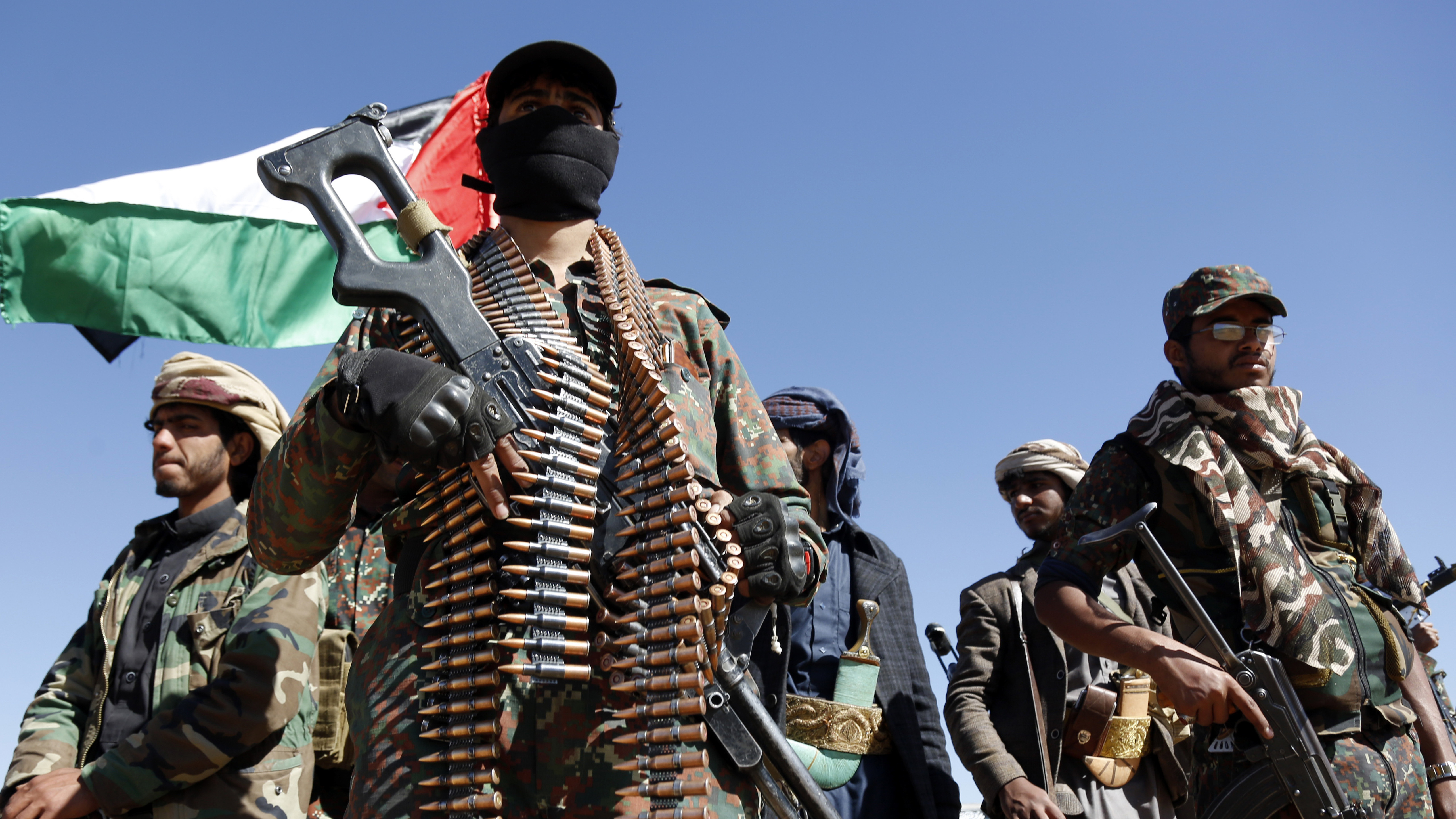 Houthi militants struck a U.S.-owned commercial ship off the coast of Yemen 
