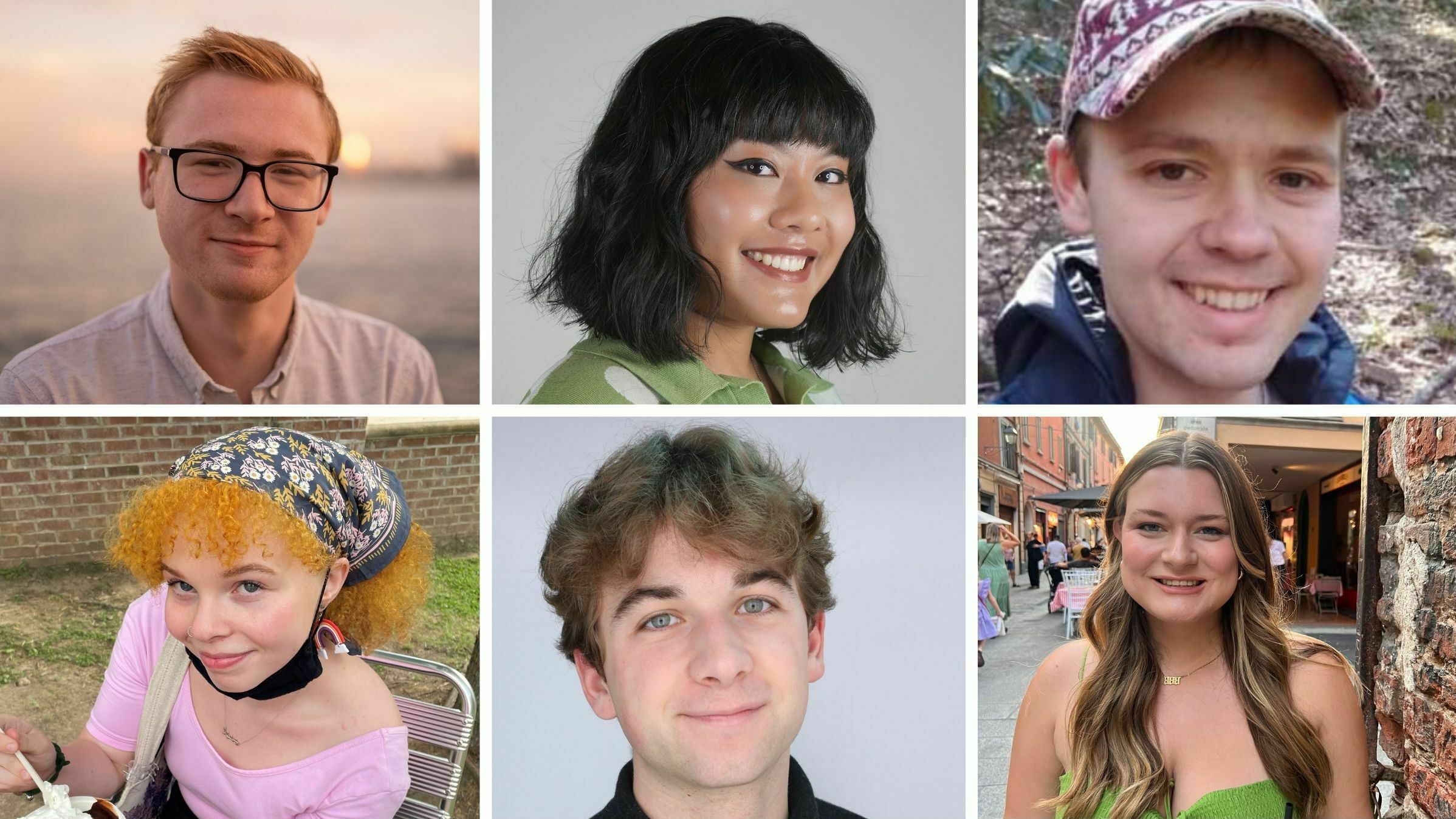 Top: Dawson Crisman, Kati Yau, Jonathan Boer, Bottom: Issy Kagan, Ryan Kachnowski, Sarah McCall (Dawson Crisman, Kati Yau, Jonathan Boer, Issy Kagan, Ryan Kachnowski, Sarah McCall)