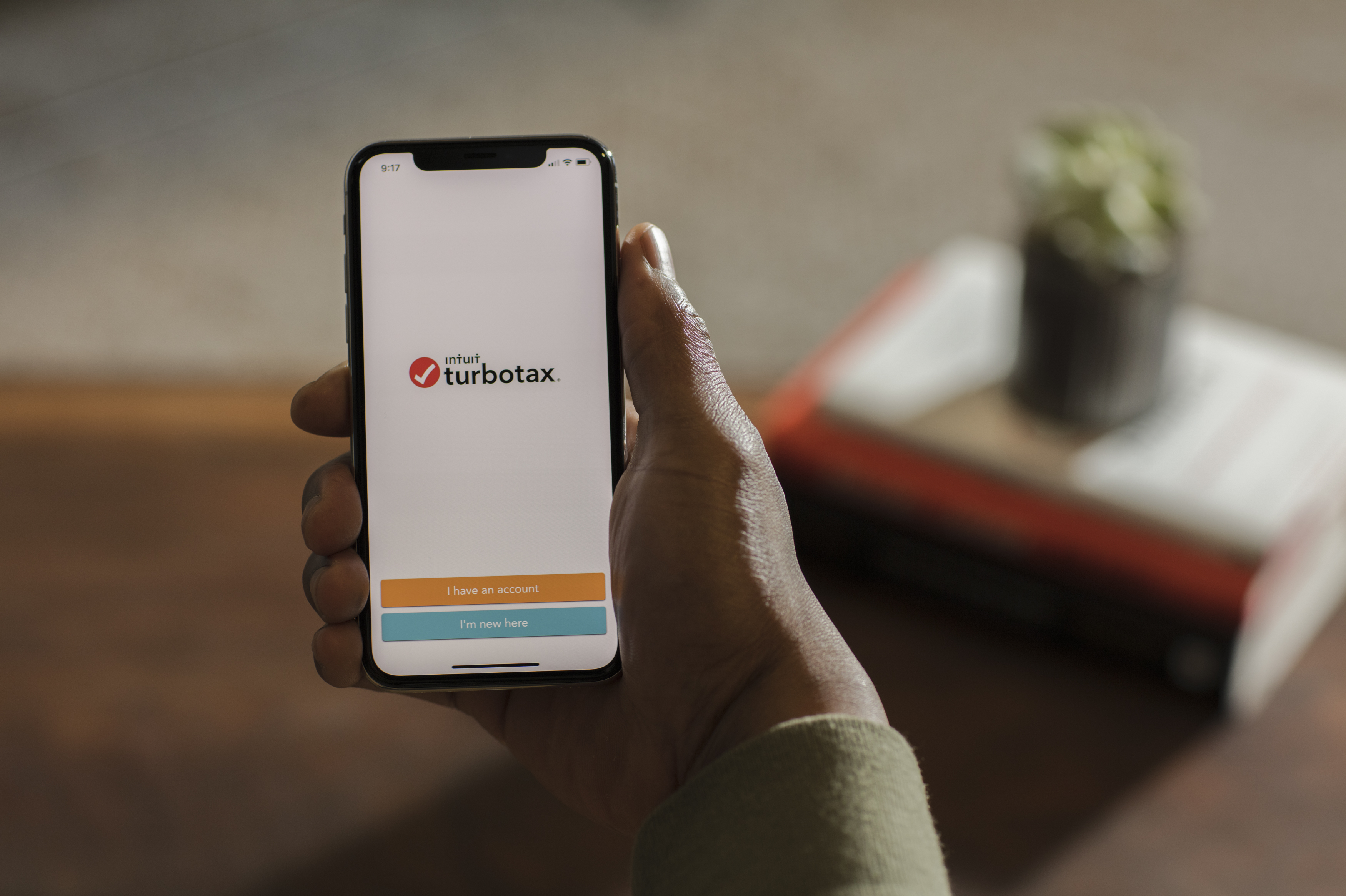 Turbo Tax is displayed on a device on February 22, 2018 in San Francisco, California. (Getty Images for TurboTax)