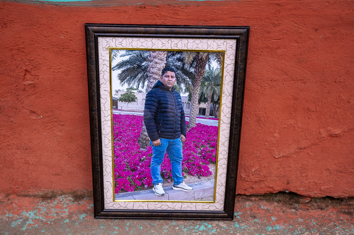 Nepal wants its men back from Russia's war in Ukraine after deaths on the front 1 A photograph of Pritam Karki is displayed at his family's home in Nepal.