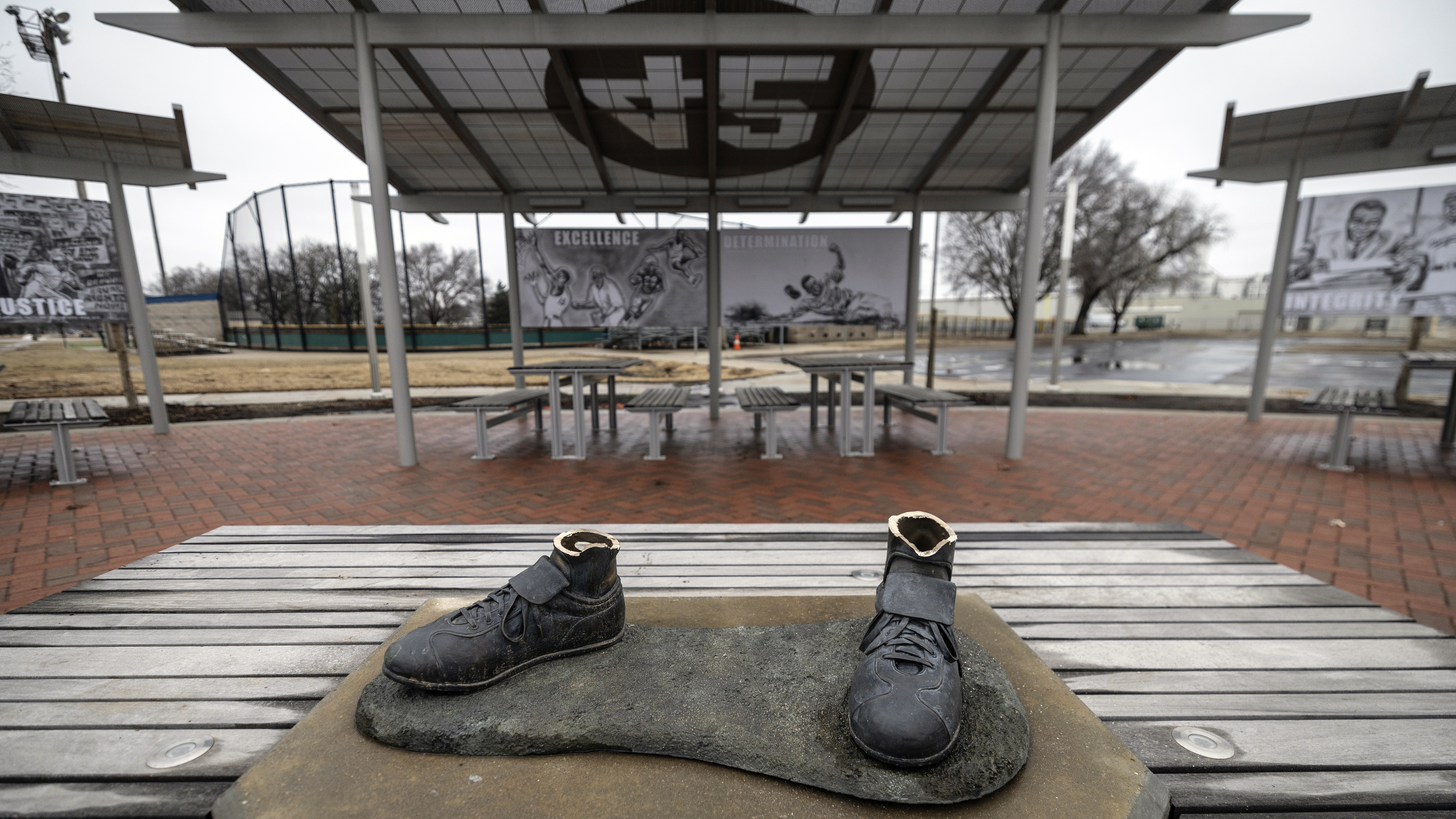 Jackie Robinson statue was stolen from a Kansas park