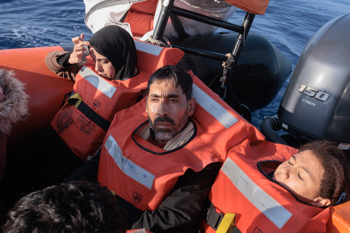 Onboard a rescue ship saving migrants along a risky sea voyage to ...