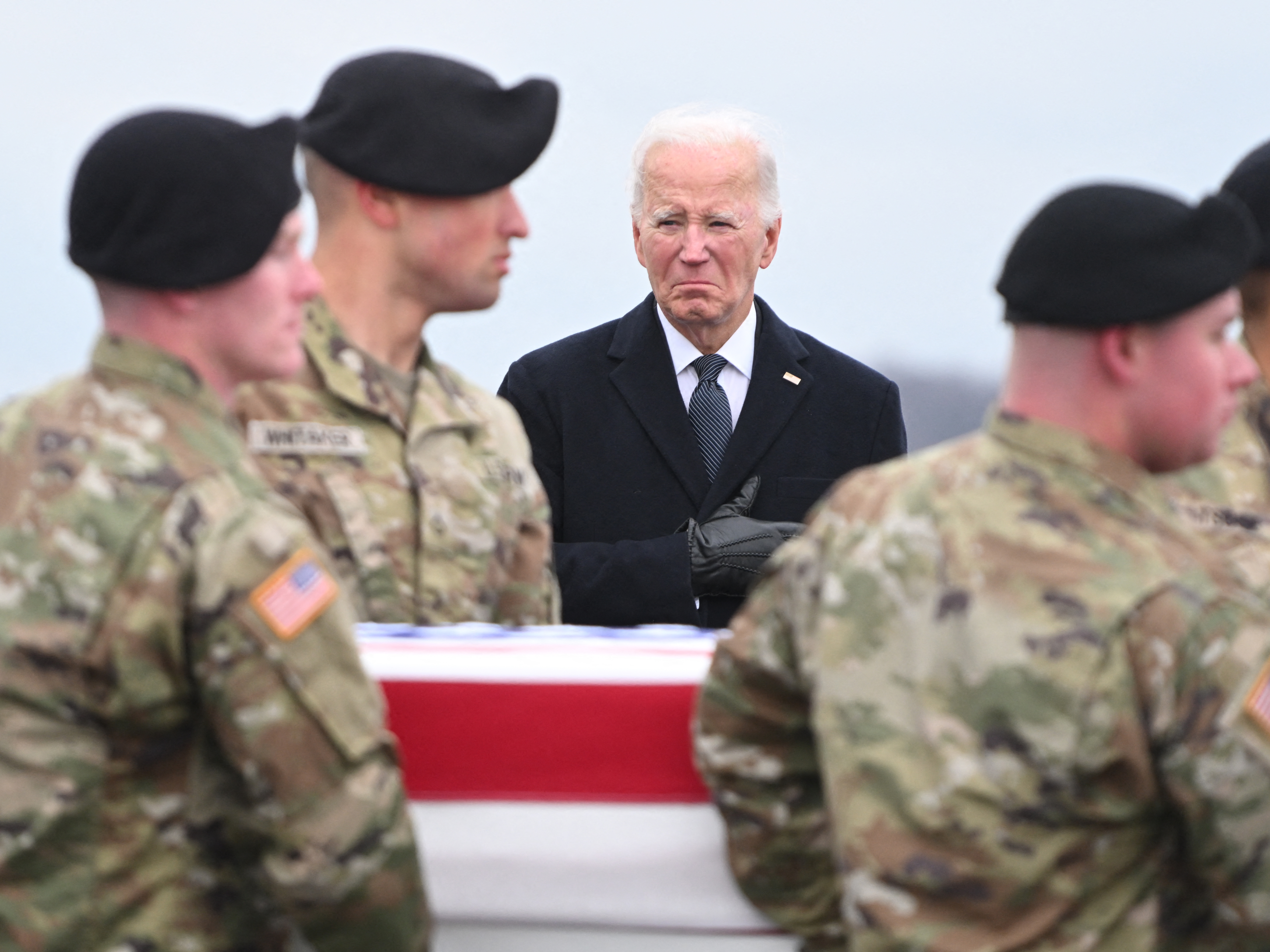 Biden attends the dignified transfer at Dover for service members killed in Jordan - Vimarsana News