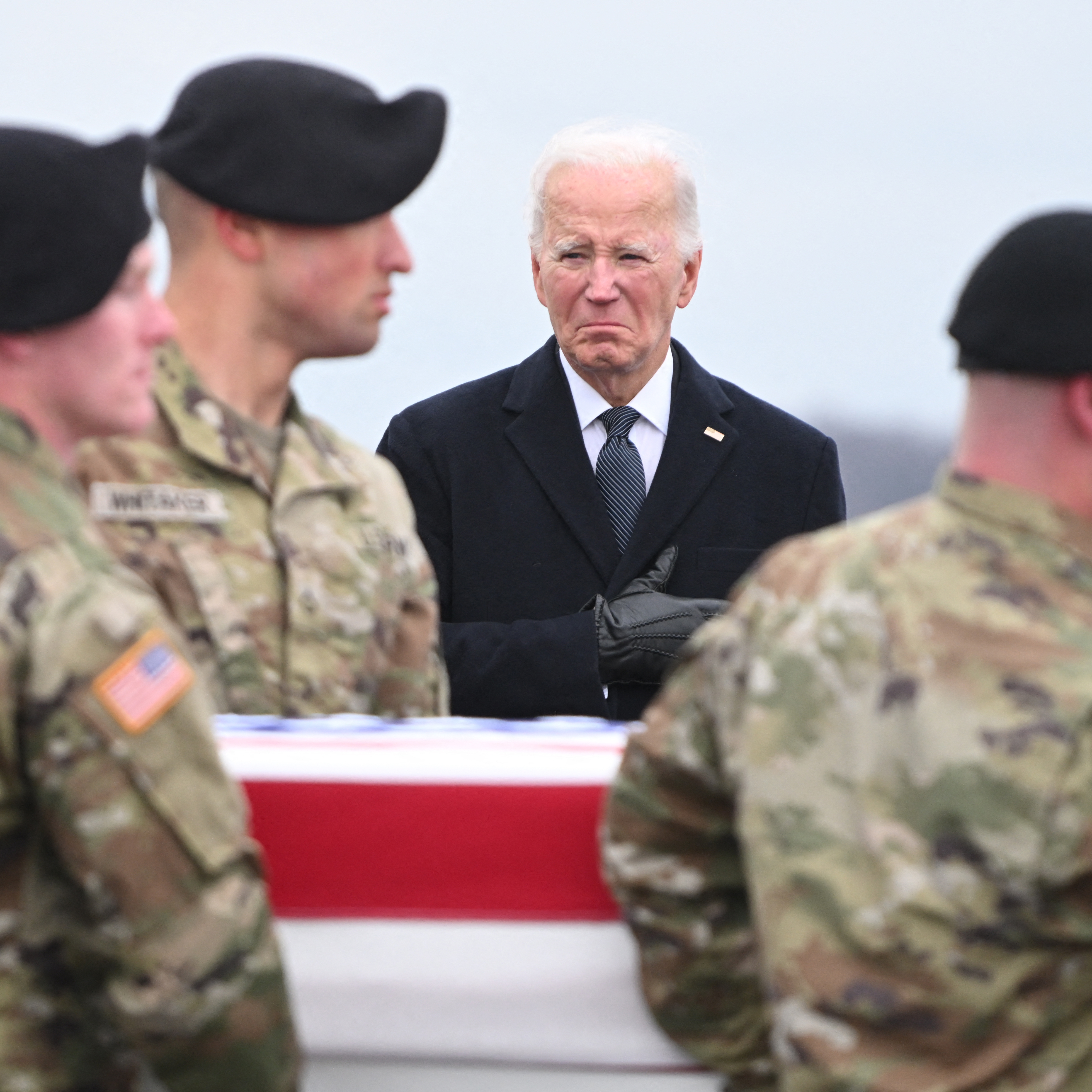 Biden attends the dignified transfer at Dover for service members killed in Jordan - Vimarsana News
