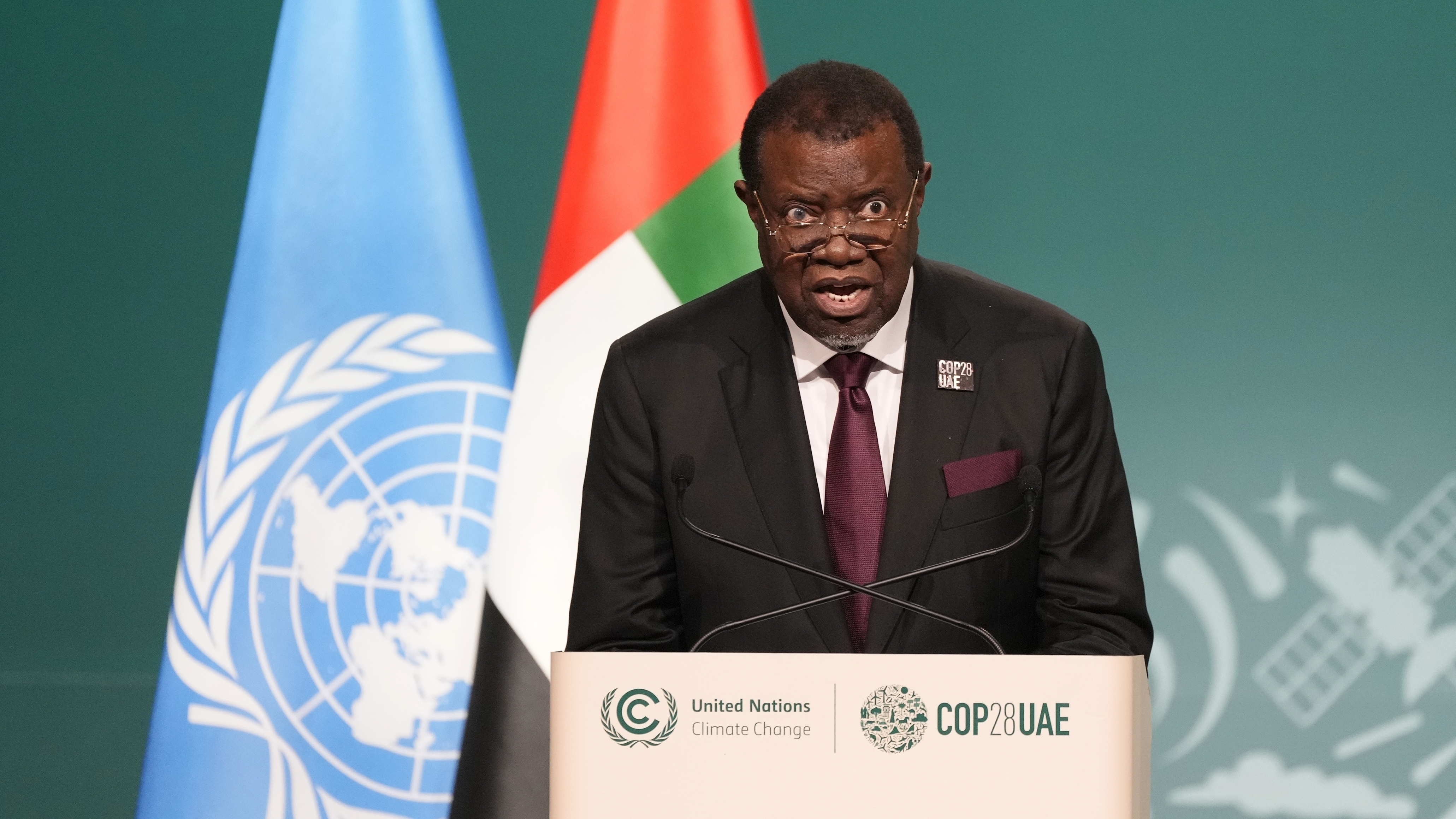 Namibian President Hage Geingob dies in a hospital where he was receiving treatment Namibian President Hage Geingob dies in a hospital where he was receiving treatment