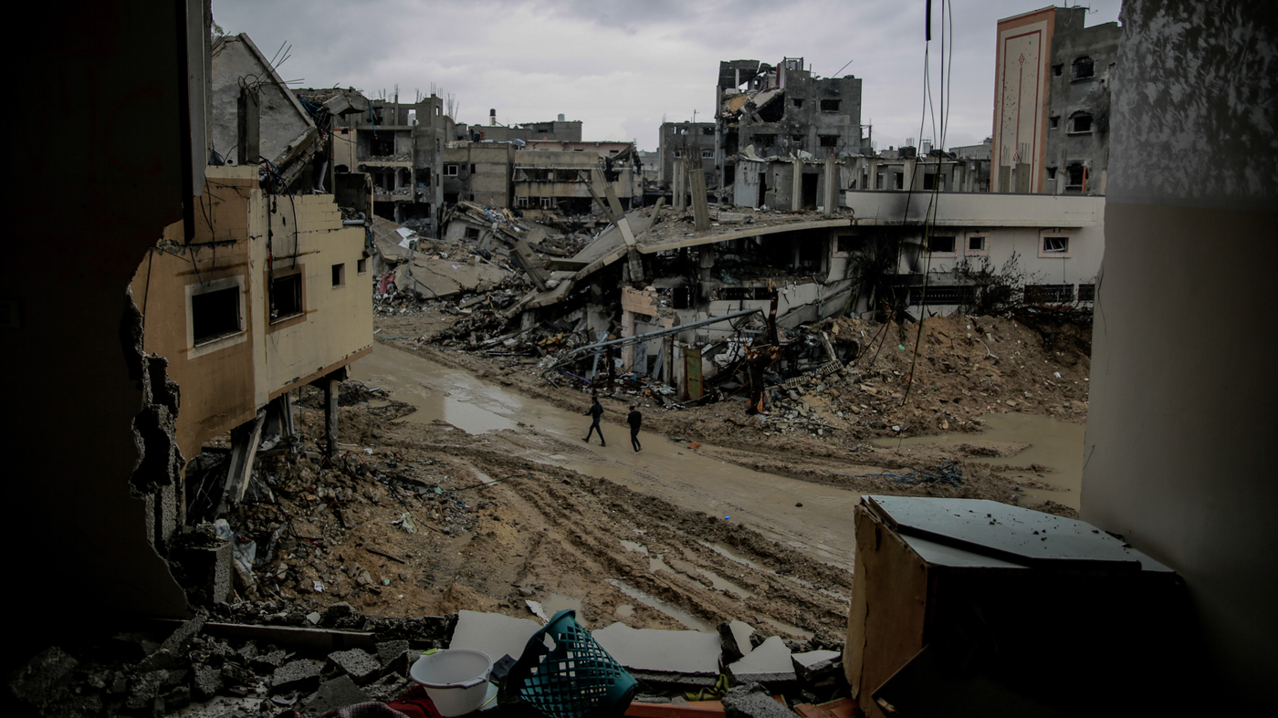 In Gaza, anger grows at Hamas along with fury at Israel : NPR