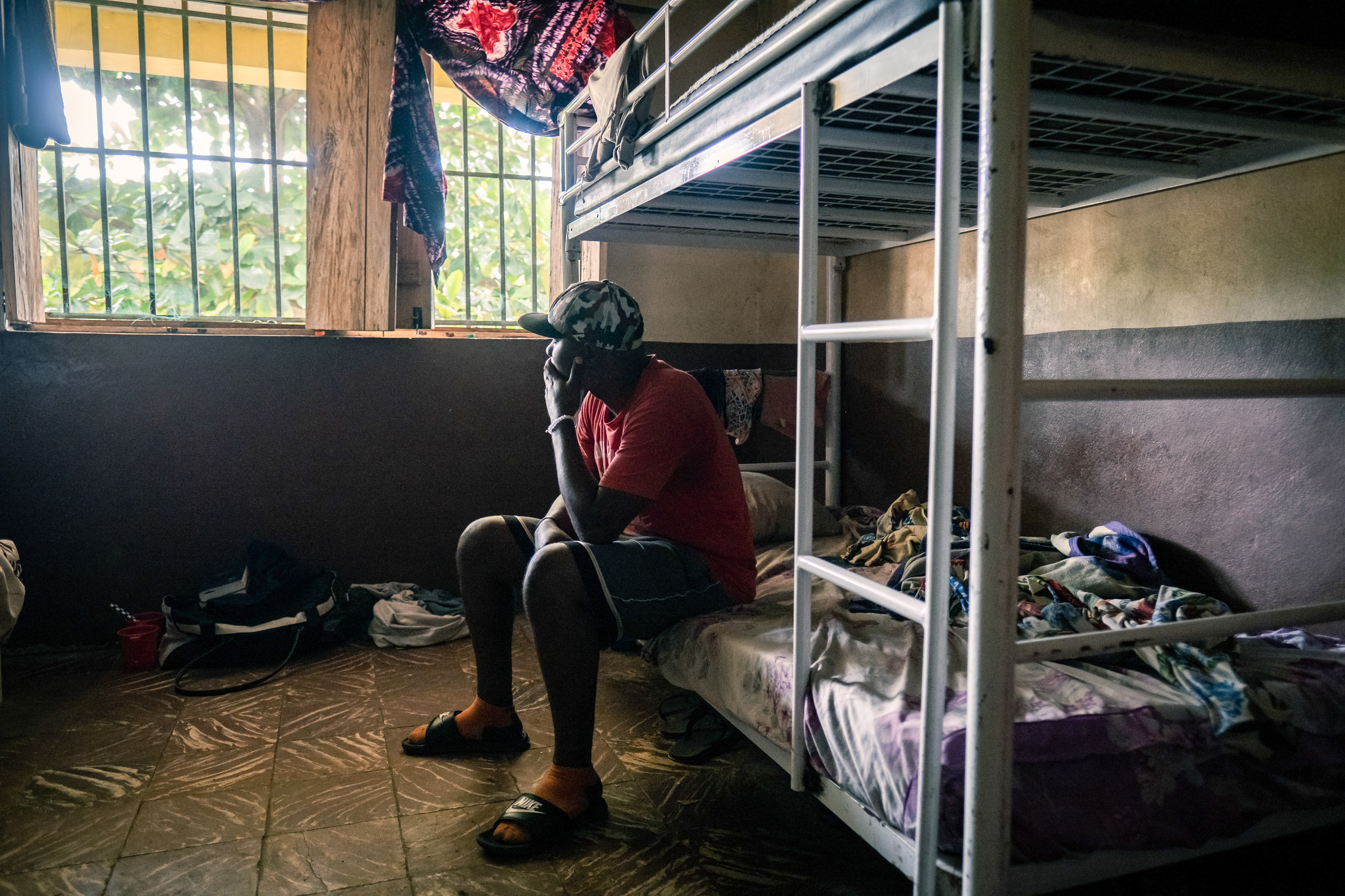 Cheap, plentiful and devastating: The synthetic drug kush is walloping Sierra Leone 9 Kush user Ahmed Kang, 30, sits on his bunk at the City of Rest rehabilitation center in Grafton, Sierra Leone. Kang, who is on his third stint at the facility, says it took ten police officers to drag him inside. "It's so addictive," says Kang. "And it costs less than a pack of chewing gum. How can you even control that?"